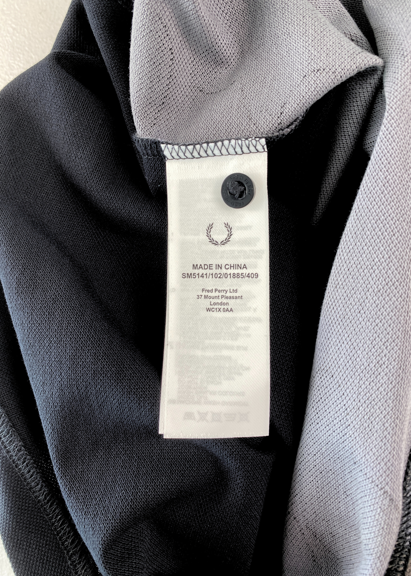 FRED PERRY X A BATHING APE (BNWT) Black Camo Polo