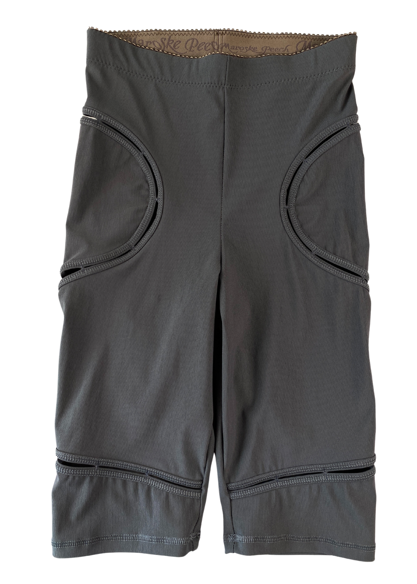 MAROSKE PEECH Grey Bike Cut Out Short