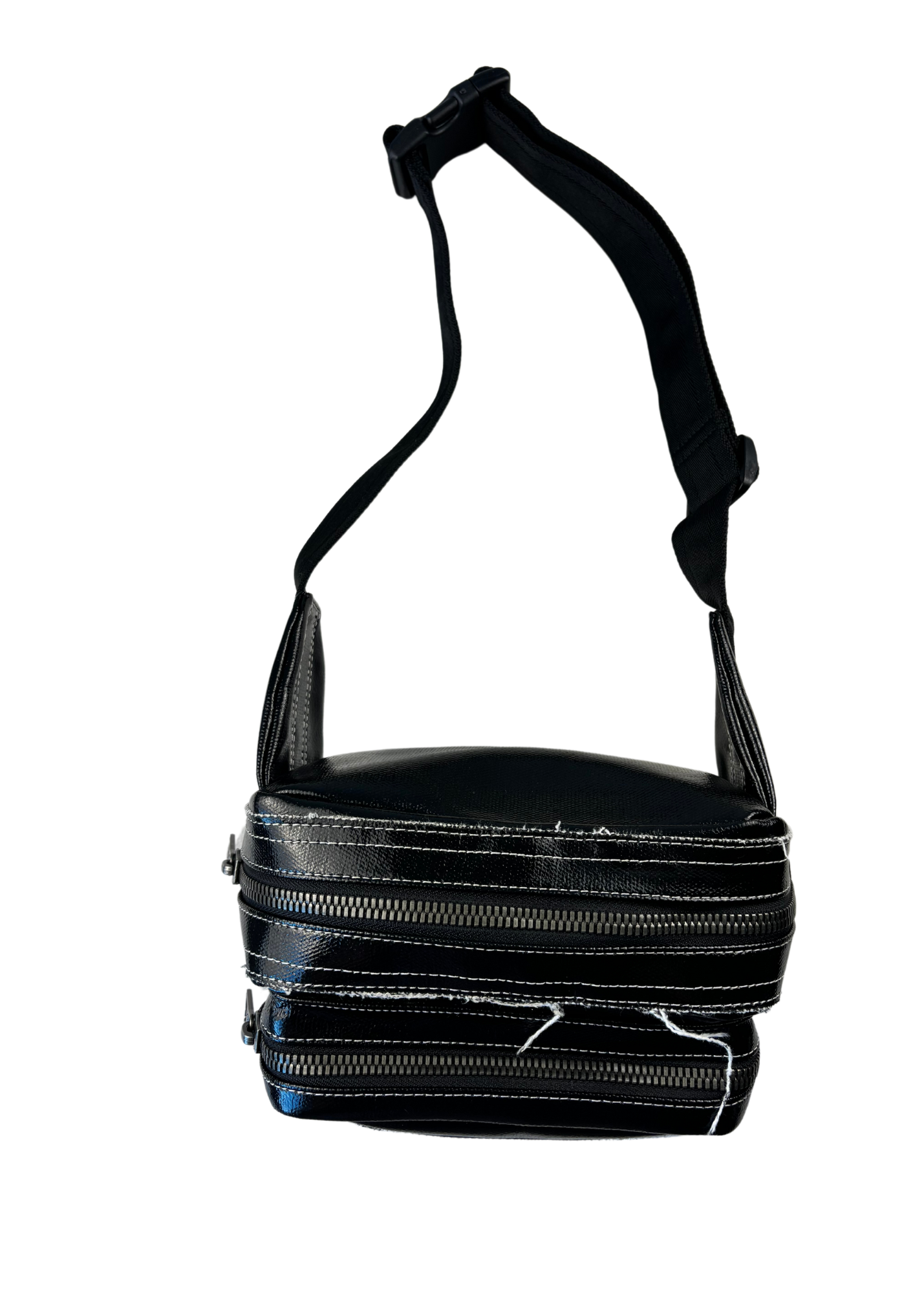 DIESEL 'Koro' Coated Canvas Belt Bag