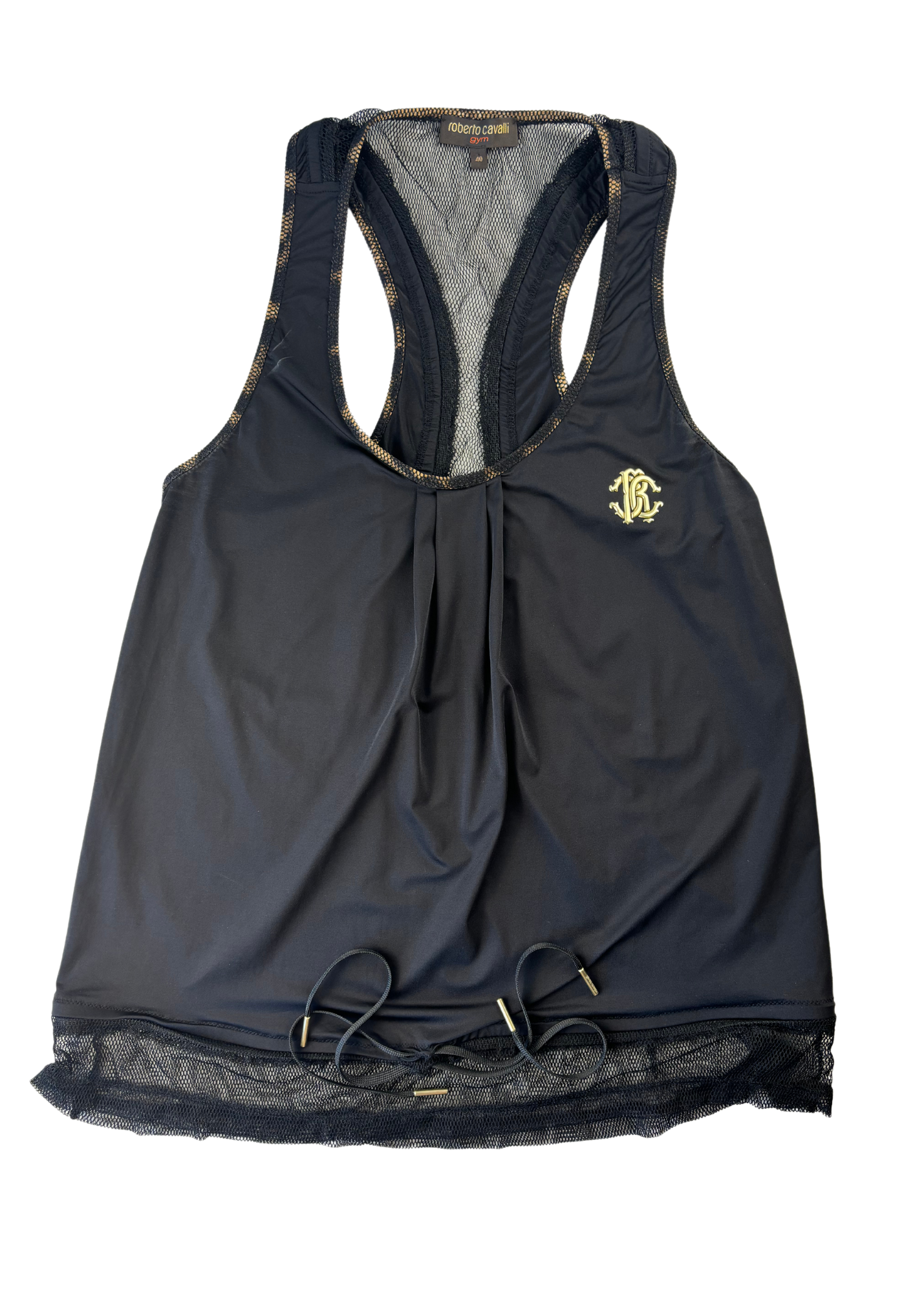 ROBERTO CAVALLI GYM Racerback Tank Top