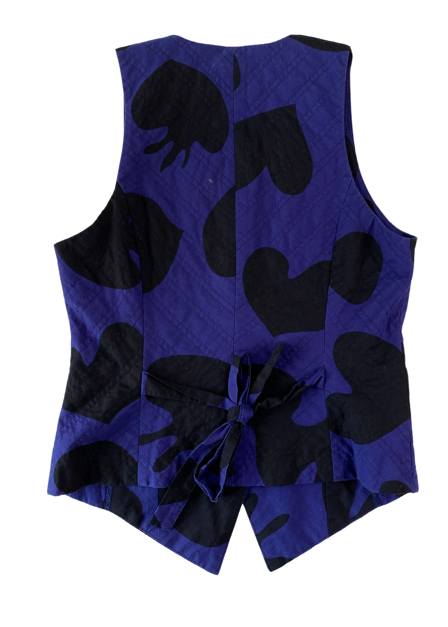 VIVIENNE WESTWOOD RED LABEL (AS IS) Quilted Heart Waistcoat