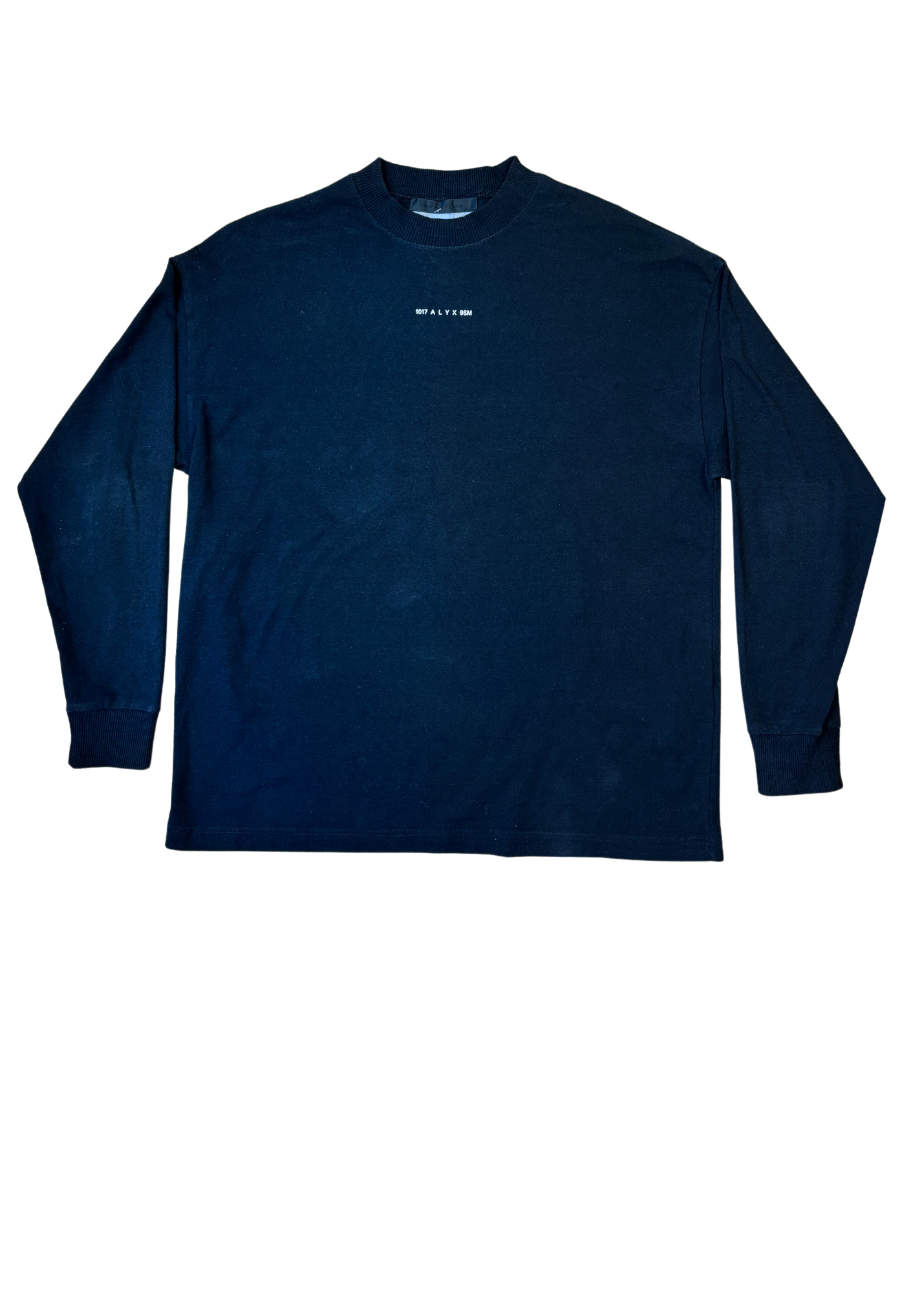 1017 ALYX 9SM Black Logo Long Sleeve T Shirt