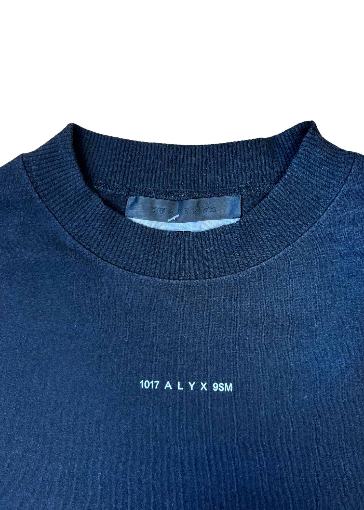 1017 ALYX 9SM Black Logo Long Sleeve T Shirt