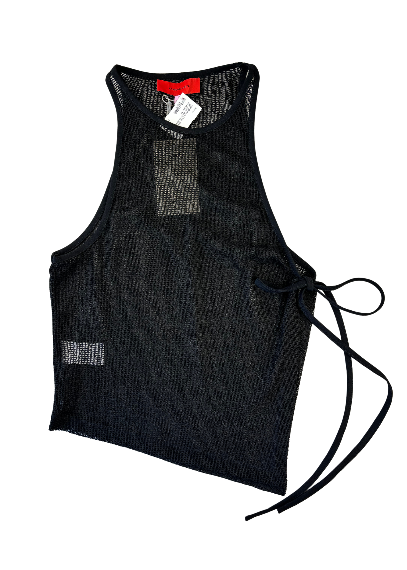 ECKHAUS LATTA (BNWT) Mesh Net 'UV' Tank Top