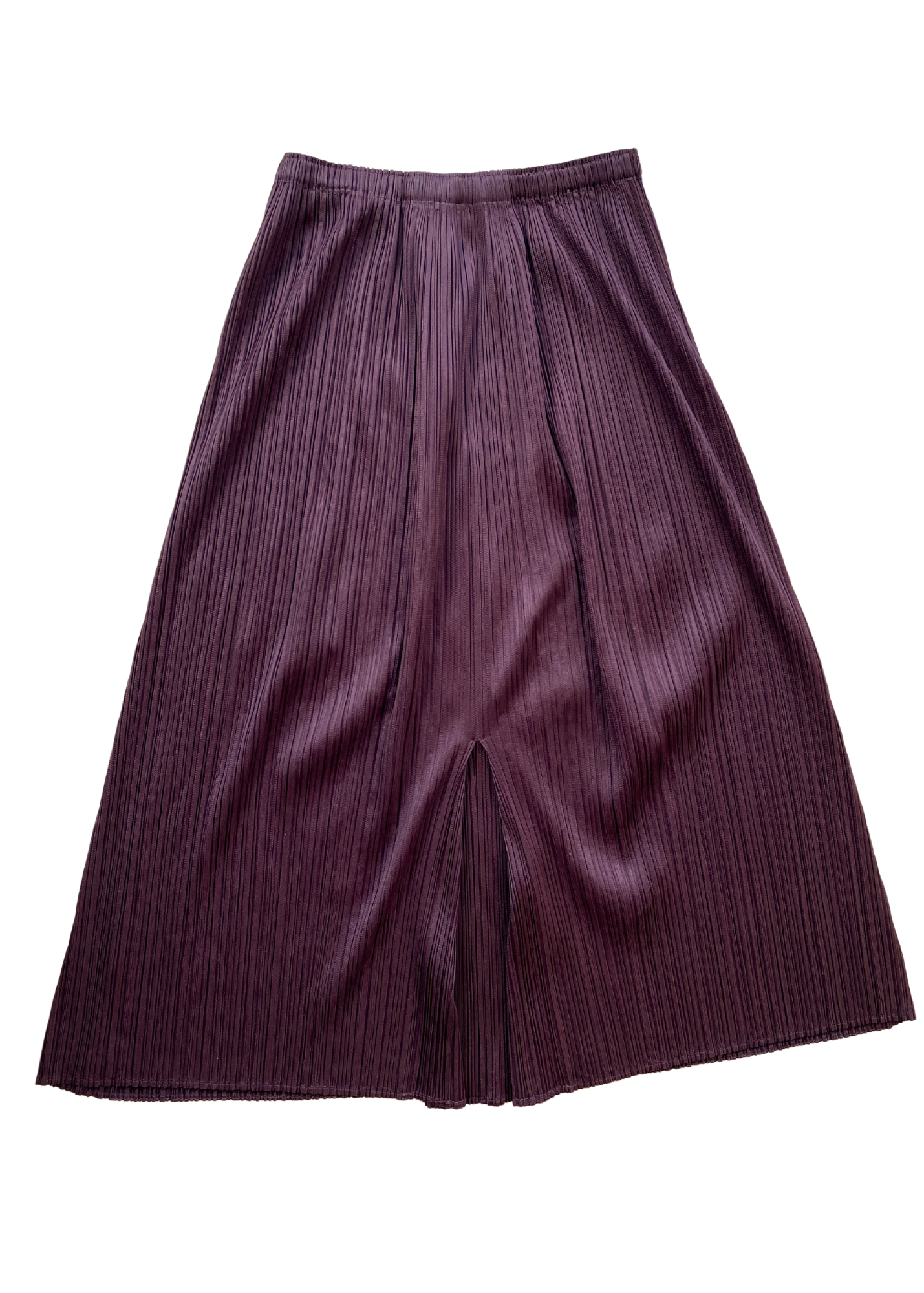 ISSEY MIYAKE PLEATS PLEASE Brown Pleated Midi