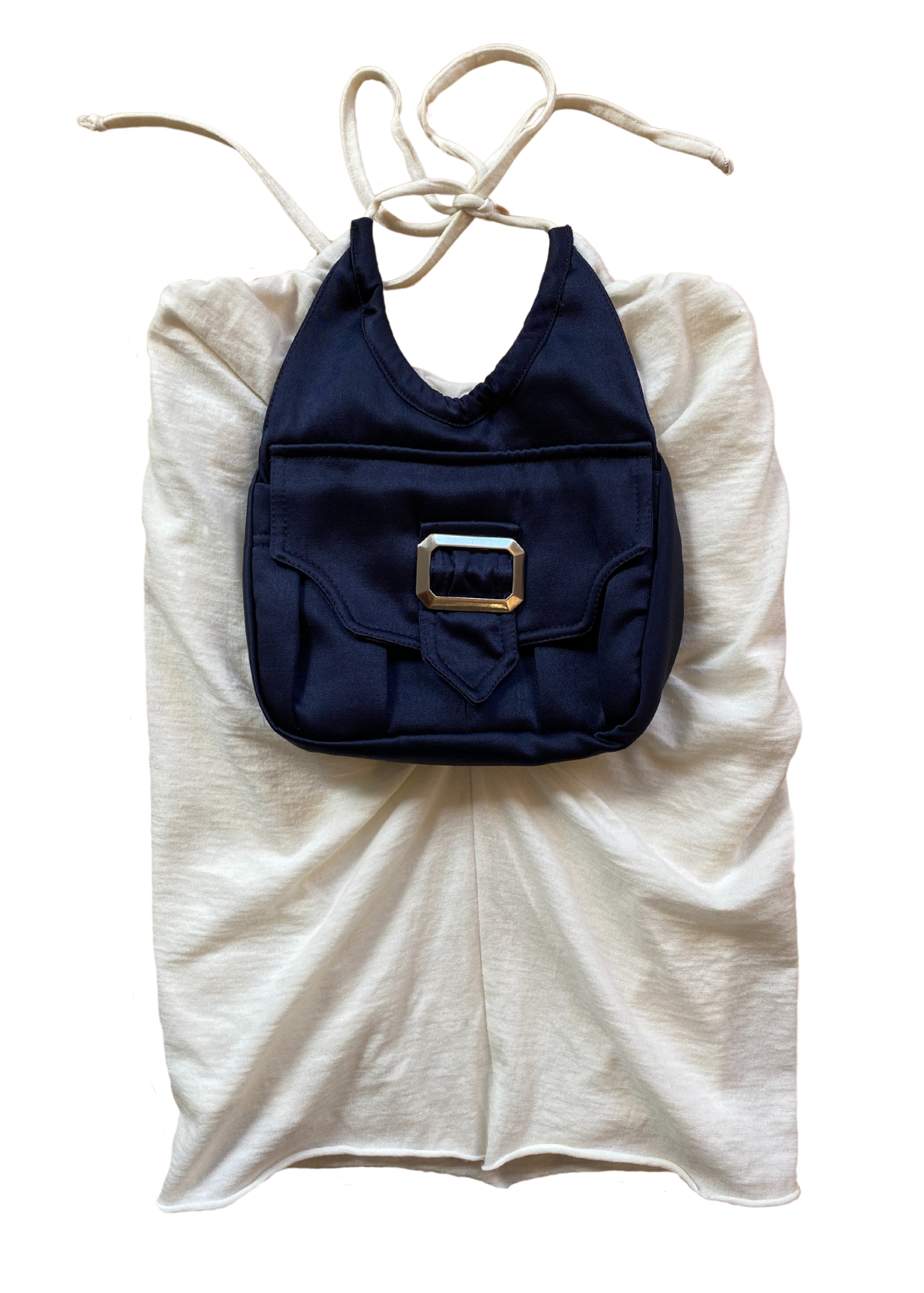 MAROSKE PEECH Cream Wool 'Purse Tank'