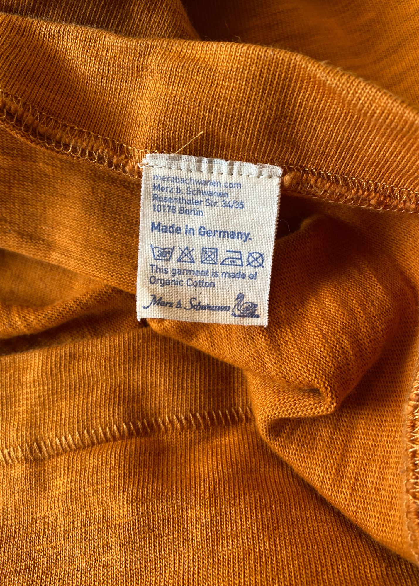 MERZ B. SCHWANEN (BNWT) Loopwheeled Henley Long Sleeve