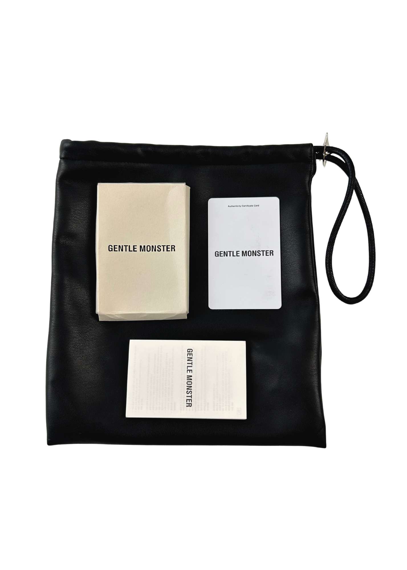 GENTLE MONSTER 'Bree 01' Sunglasses w Leather Case