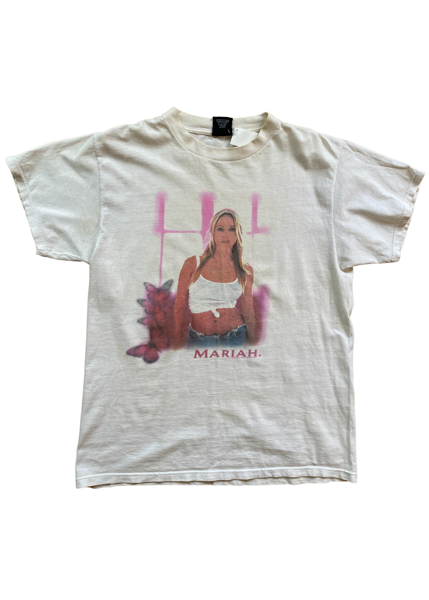 2000's MARIAH CAREY (AS IS) Rainbow Album T-Shirt
