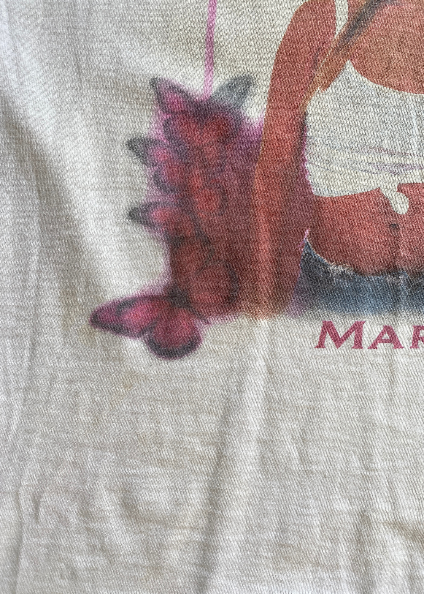 2000's MARIAH CAREY (AS IS) Rainbow Album T-Shirt