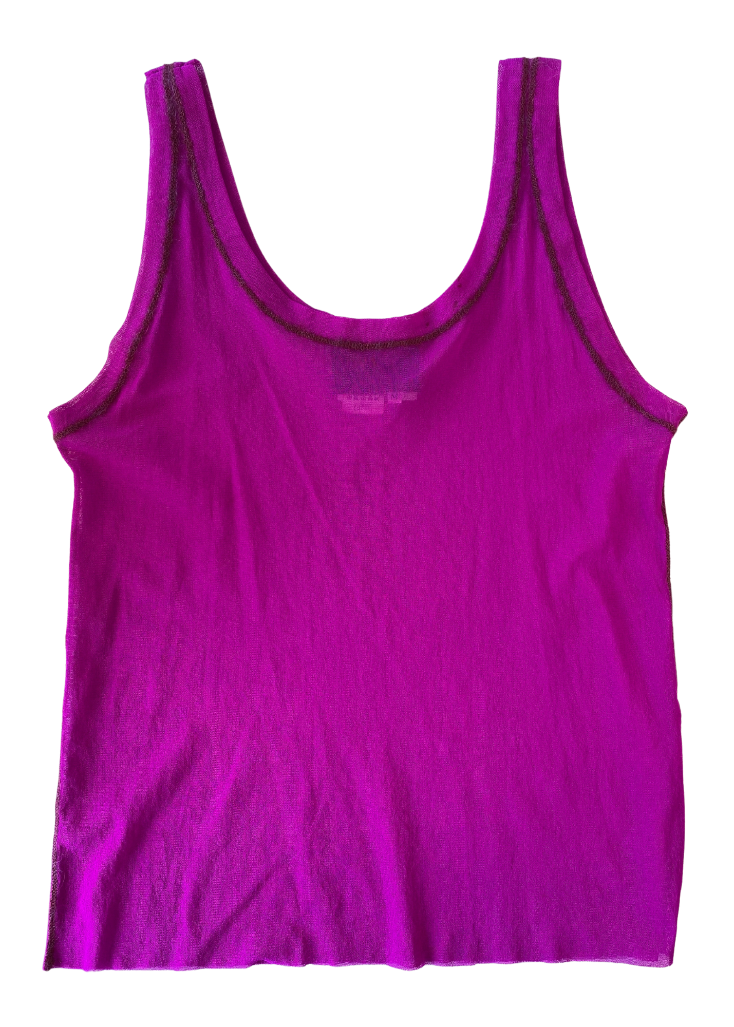 JEAN PAUL GAULTIER MAILLE FEMME (AS IS) Purple Mesh Camisole