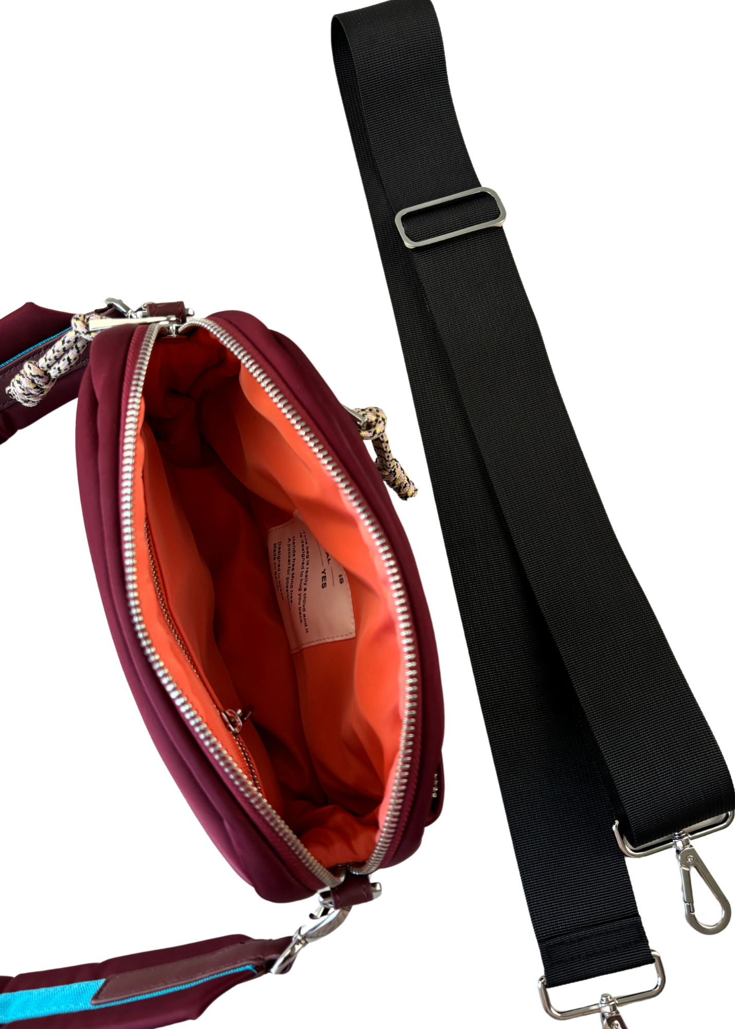 RADICAL YES Nylon Crossbody Bag