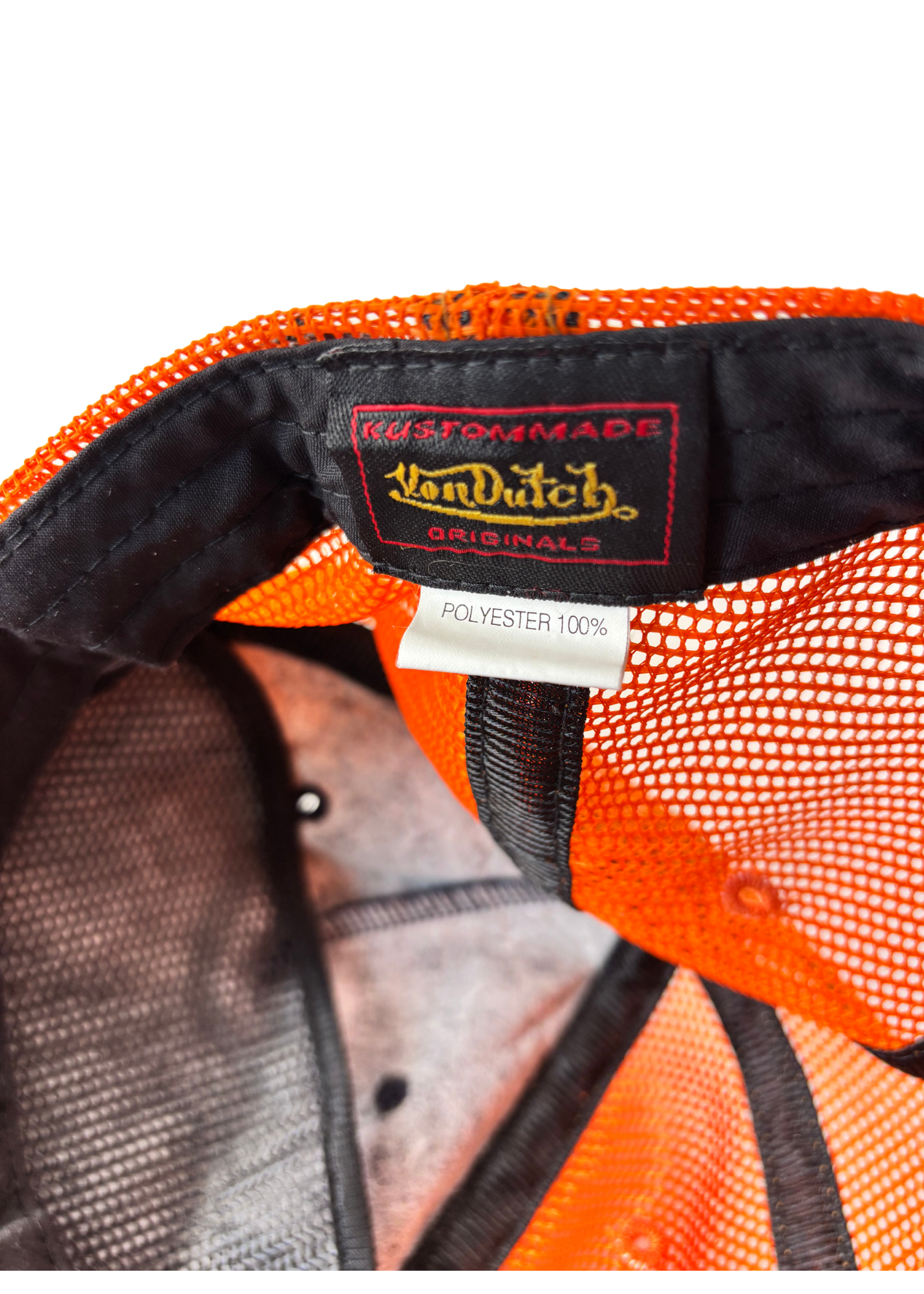 VON DUTCH Terry Logo Cap
