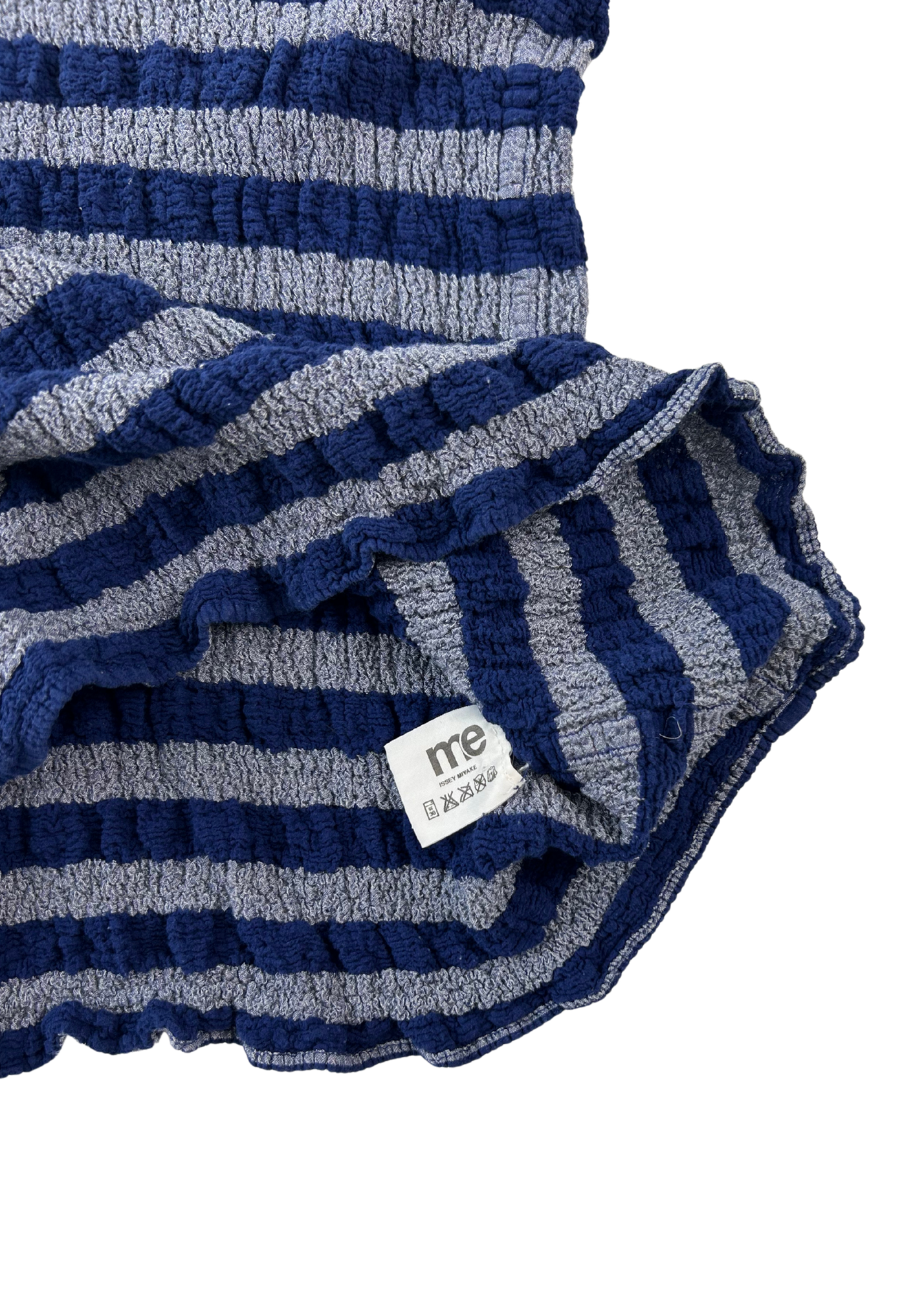 ISSEY MIYAKE ME (AS IS) Stripe Cauliflower Tank