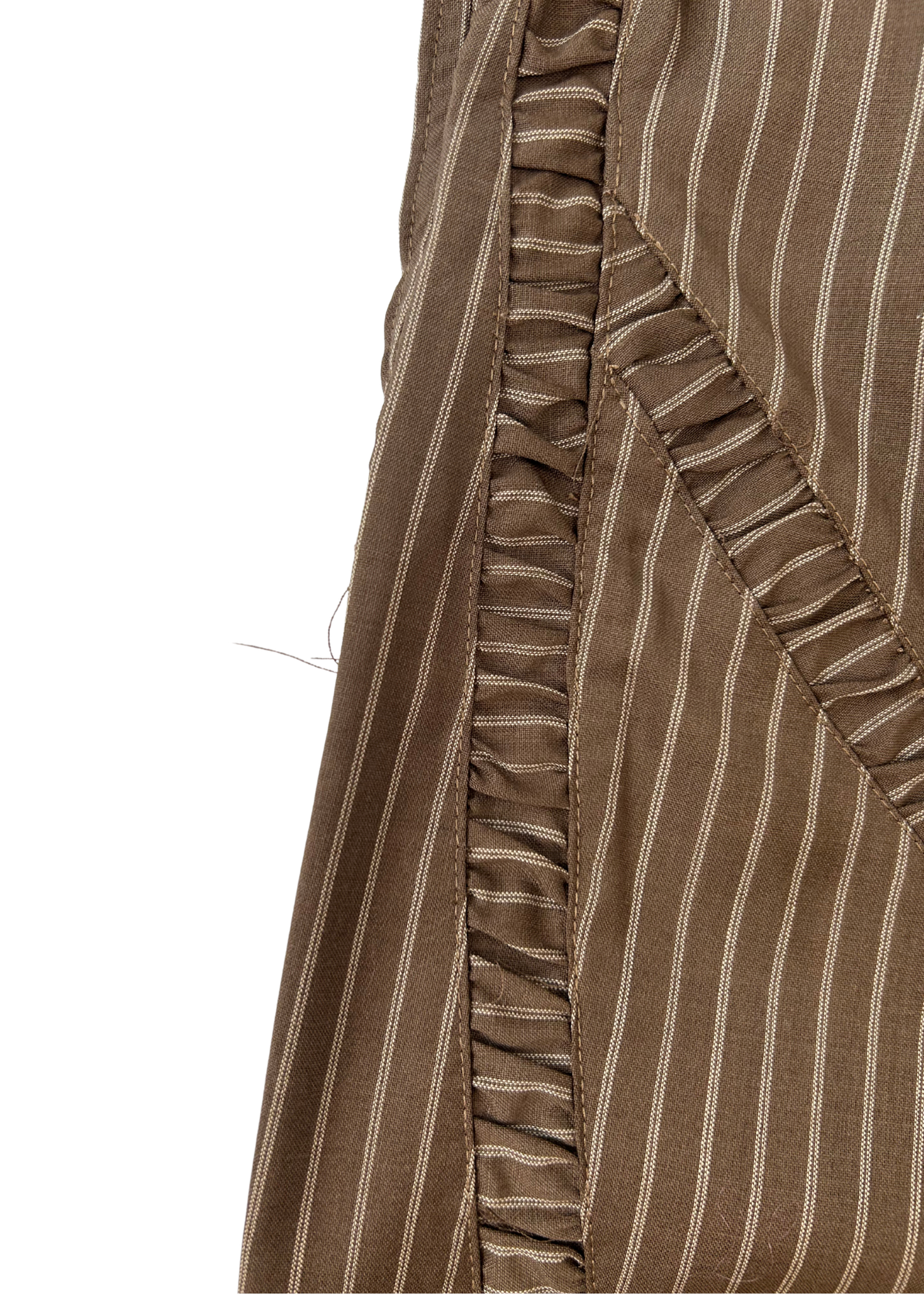 DEIJI STUDIOS (BNWT) Sable Stripe 'Channel Pant'