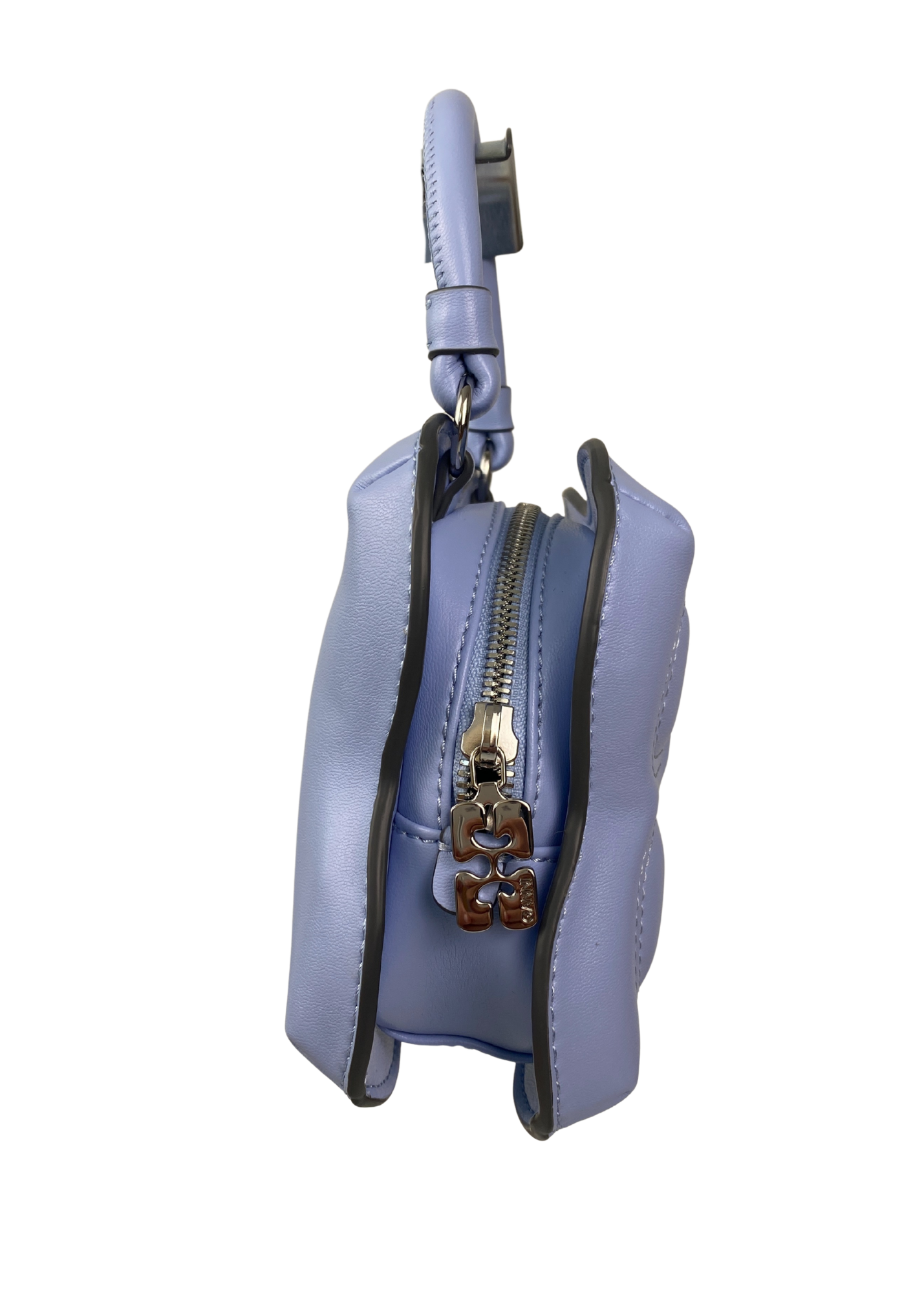 GANNI 'Egret Butterfly' Top Handle + Crossbody Bag