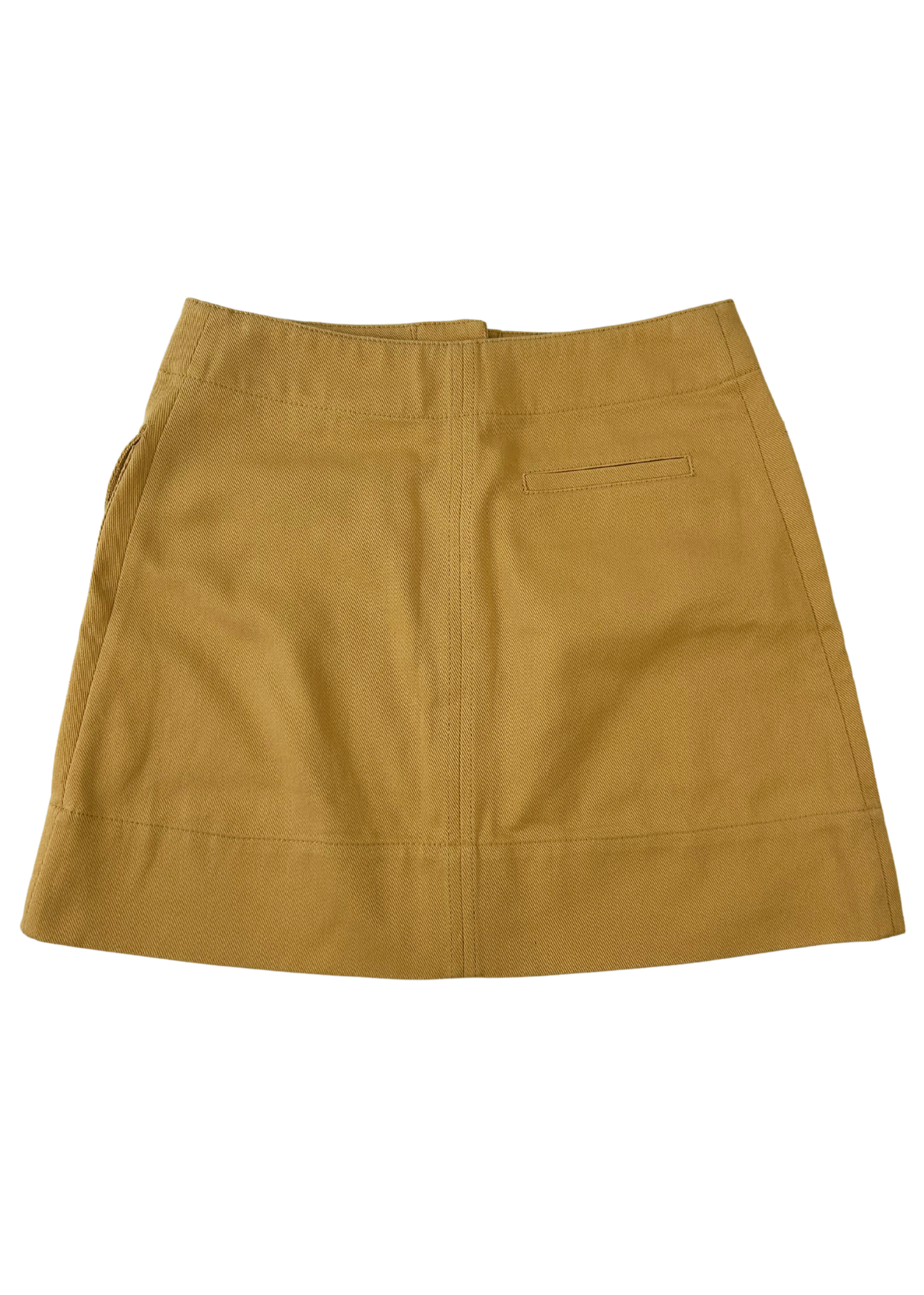 ACNE STUDIOS Painted Cotton Drill Mini Skirt