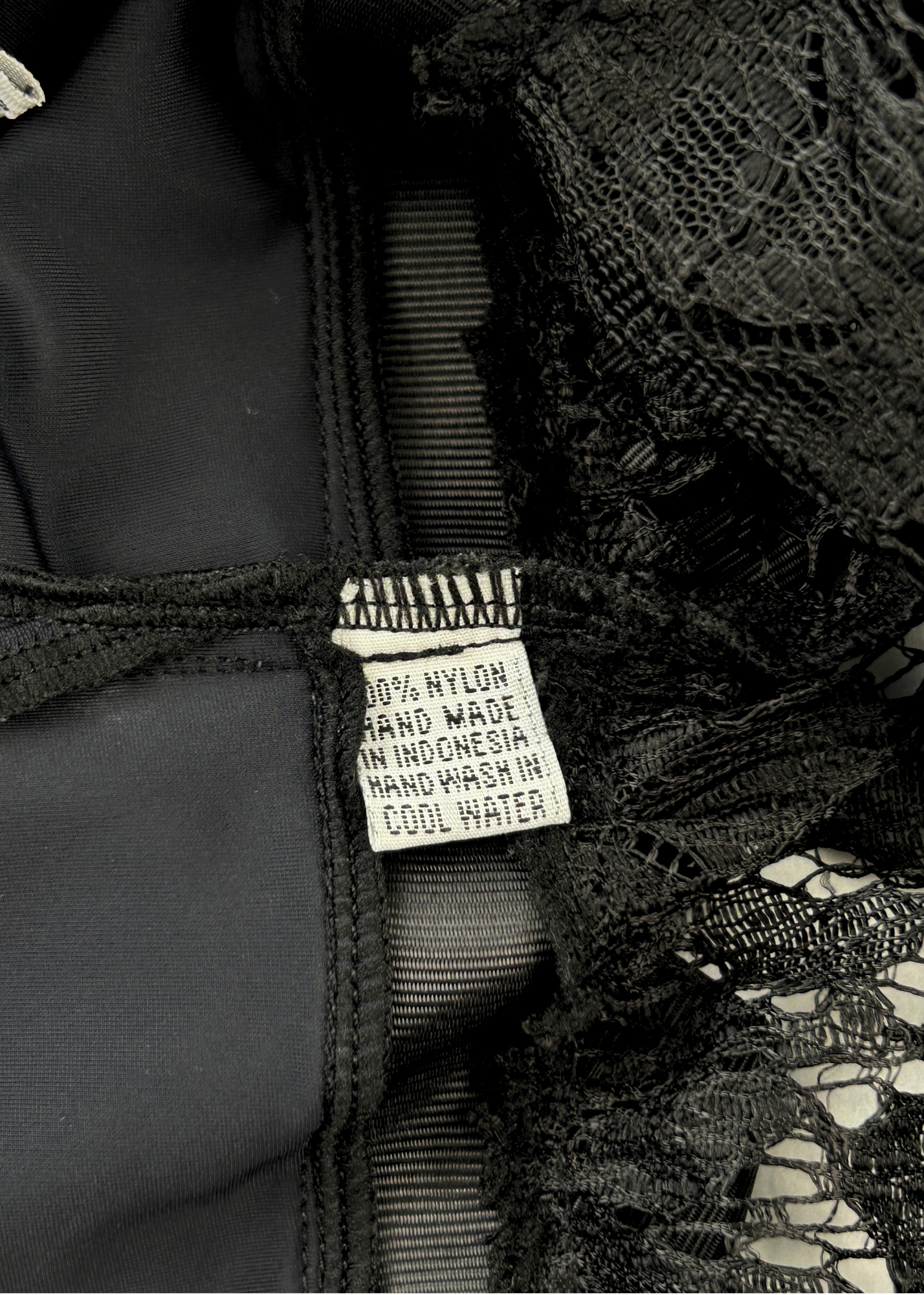 BYE BAMBI (AS IS) 'Patrycja' Tiered Lace Midi Skirt