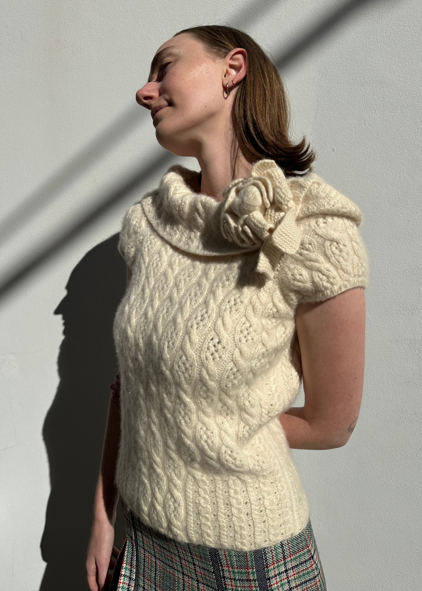 OSCAR DE LA RENTA Pre-Fall 2009 Cashmere Knit Top