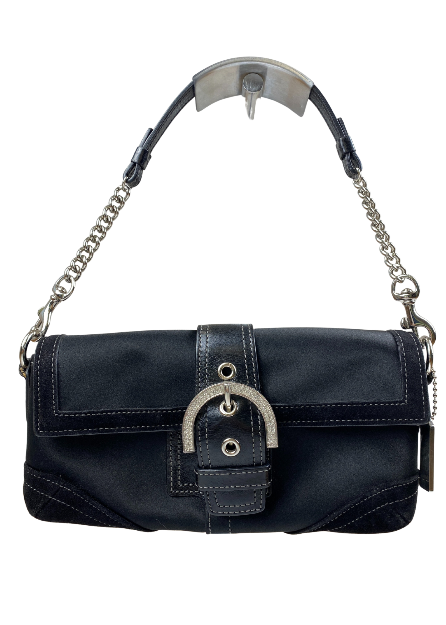 COACH 20004 Satin Swarovski Crystal Mini Bag