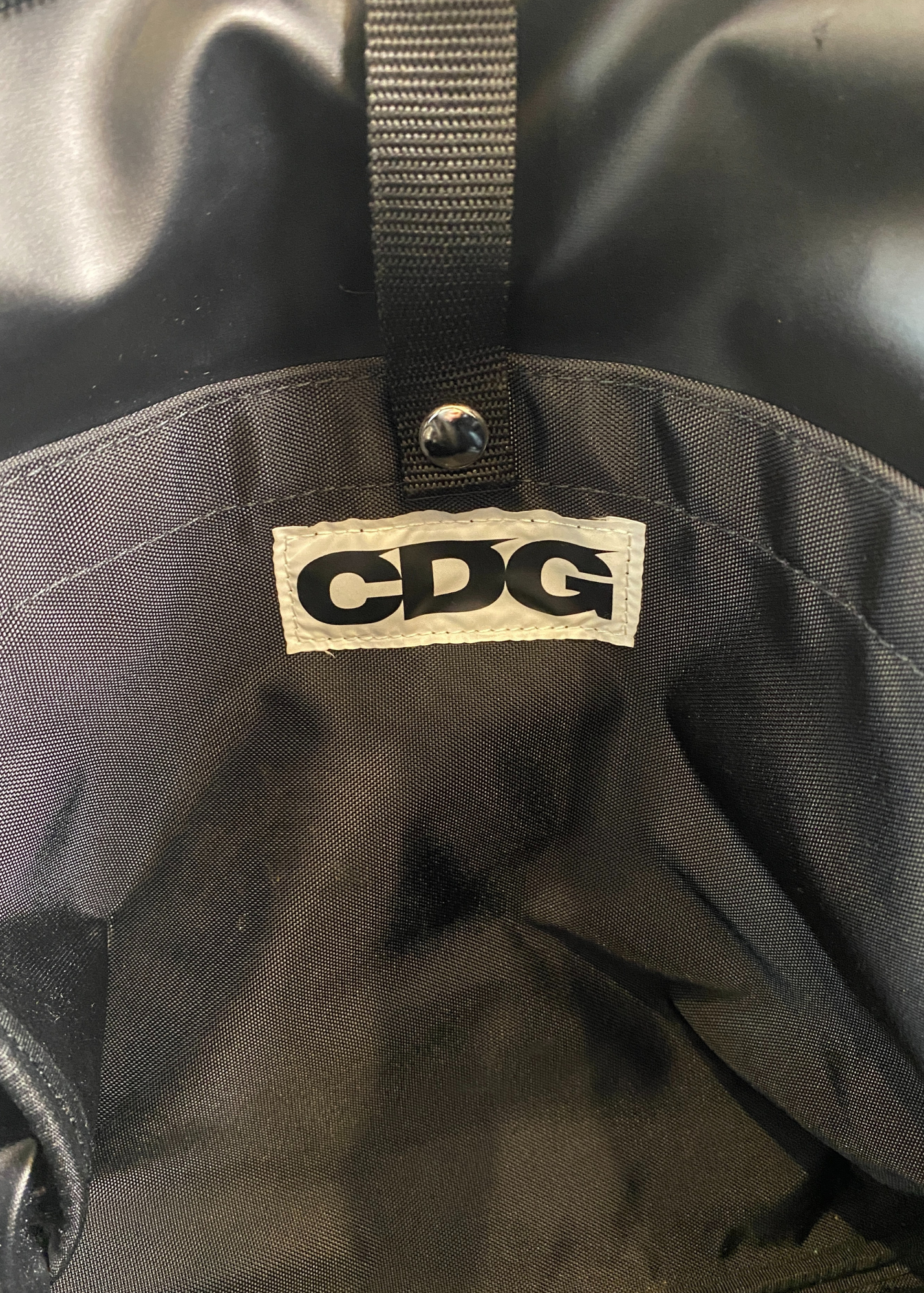 COMME DES GARCONS COMME DES GARCONS Logo Airline Bag