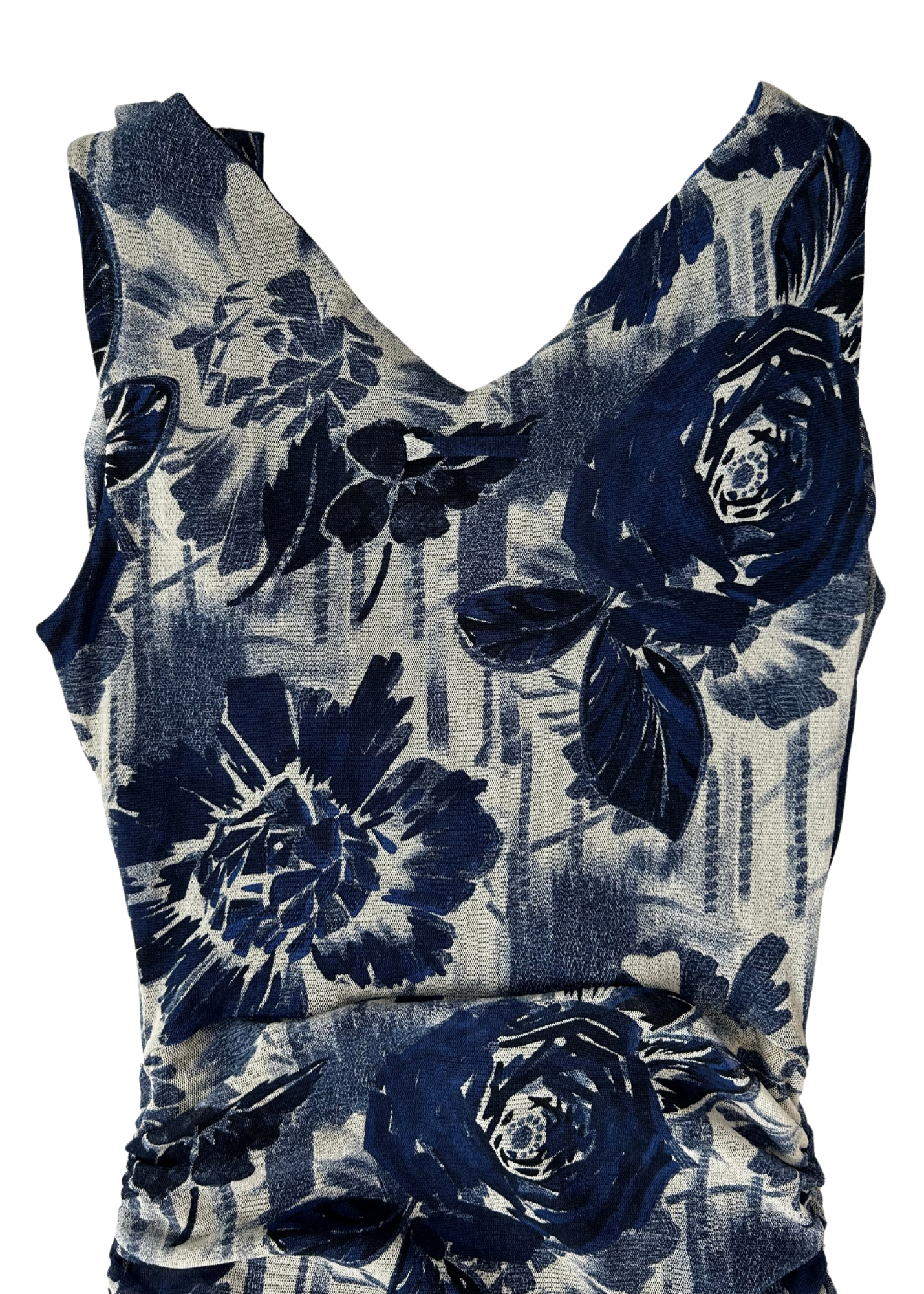 JEAN PAUL GAULTIER 2000's Floral Mesh Mini Dress