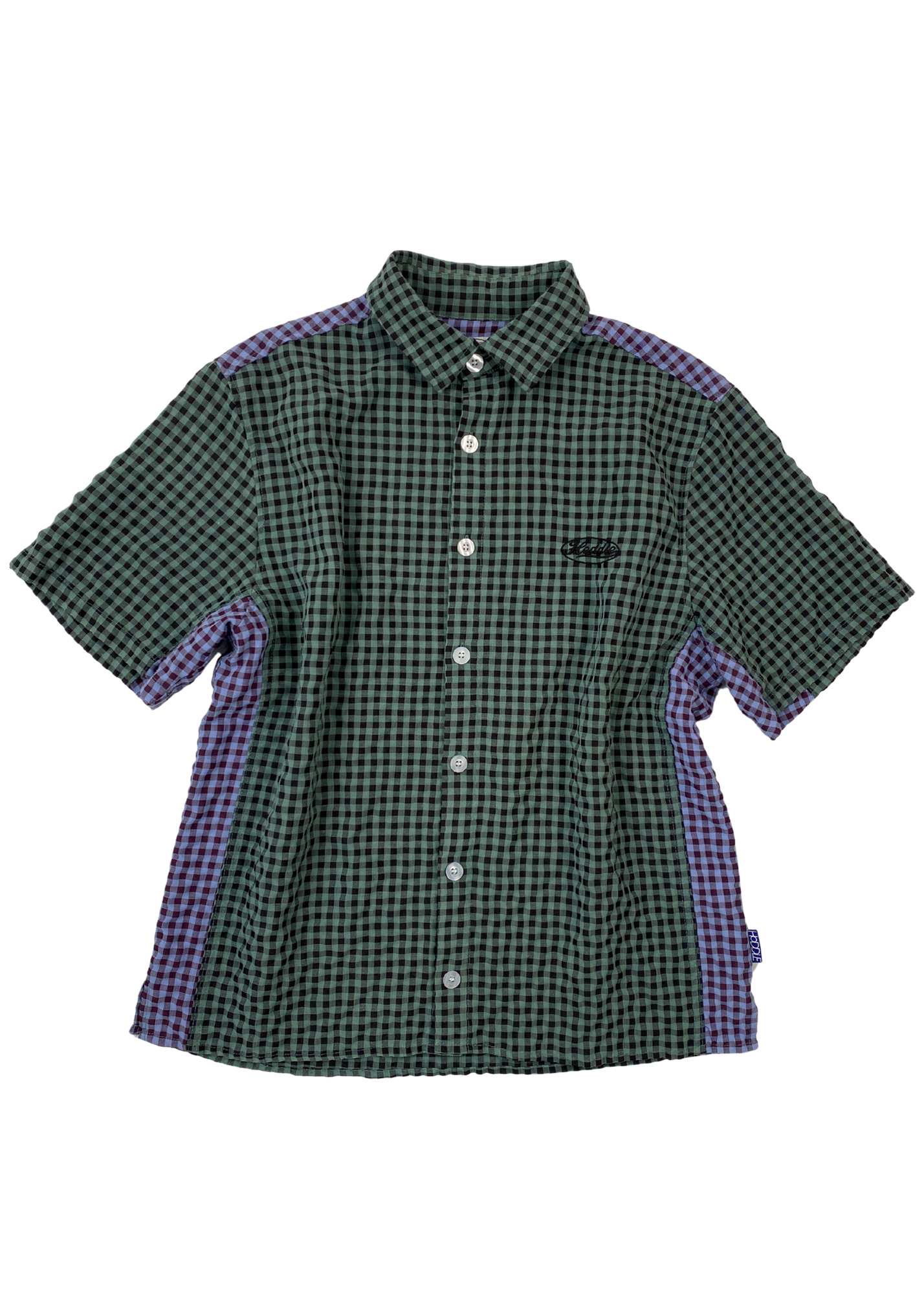 HODDLE Gingham Button Up Shirt
