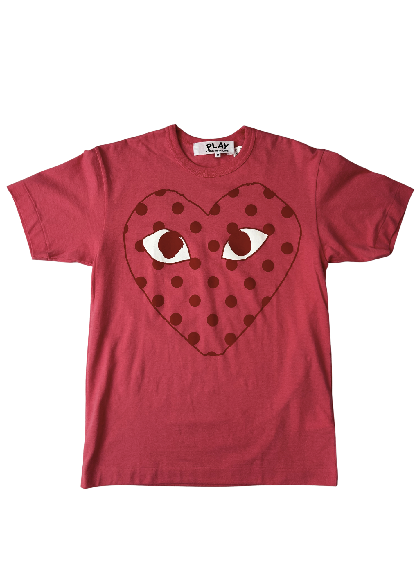 COMME DES GARCONS PLAY Spotty Heart Print T-Shirt