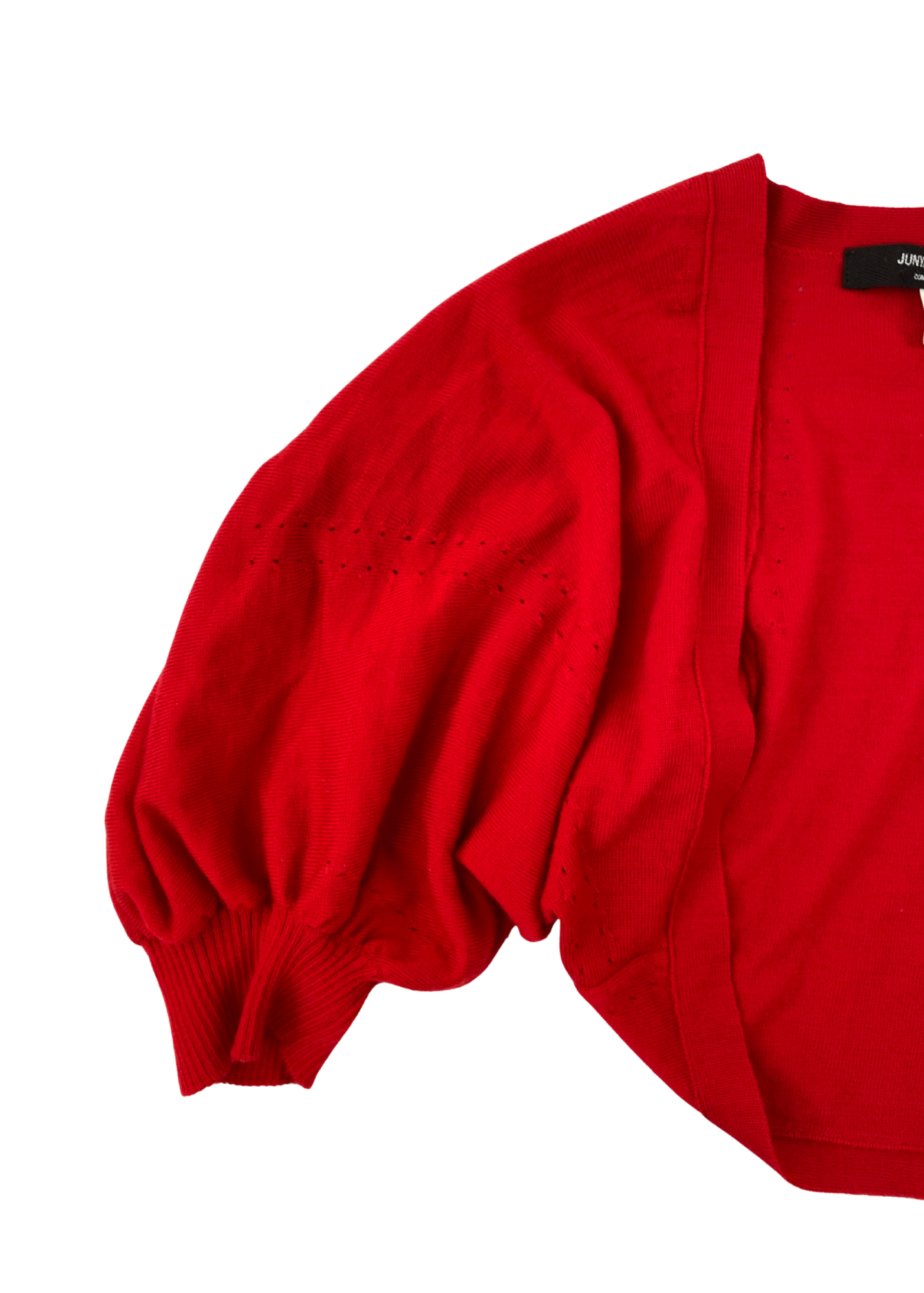 JUNYA WATANABE COMME DES GARCONS Wool Puff Sleeve Bolero