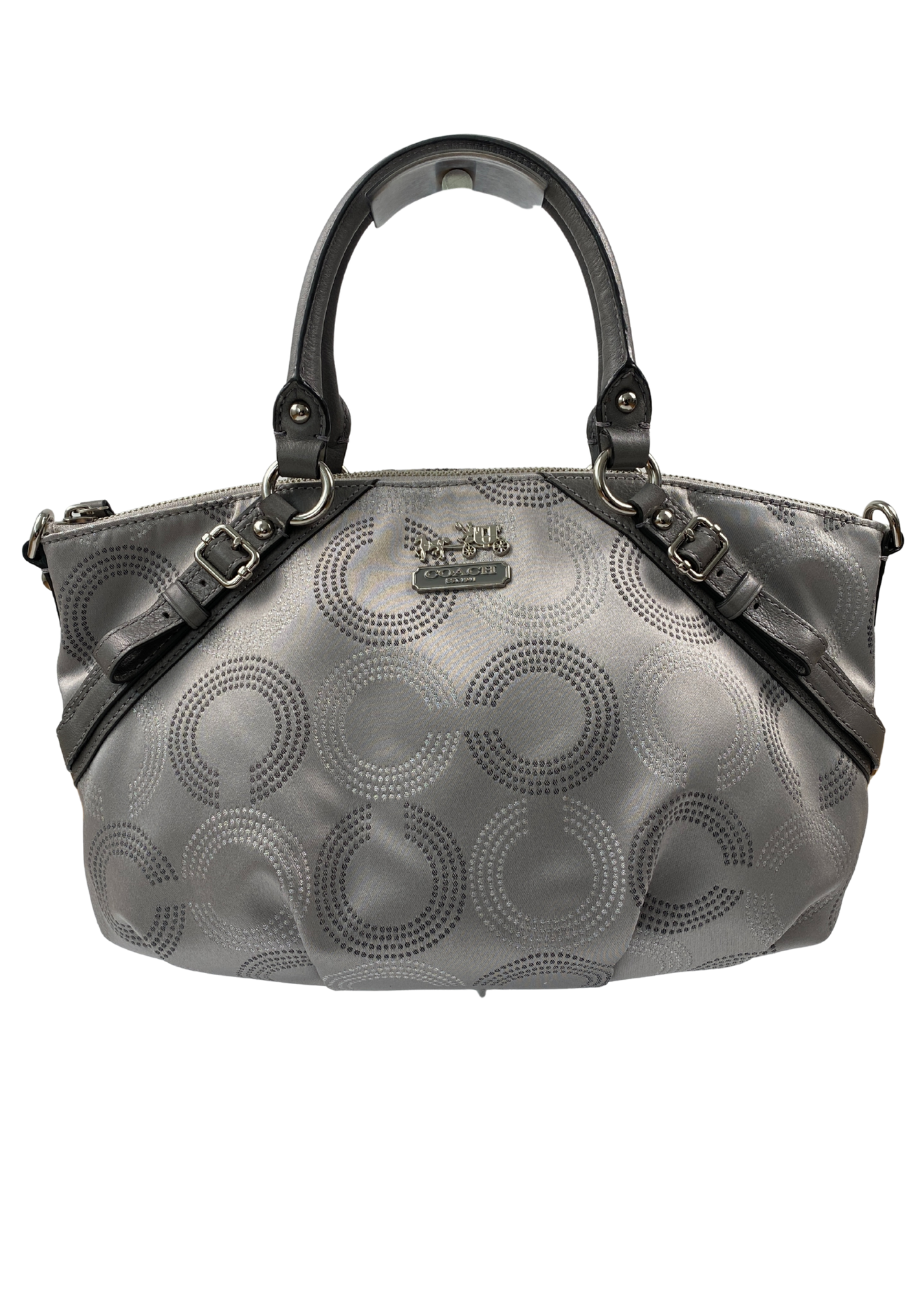 COACH (AS IS) 'Madison' Two Handle Canvas Handbag