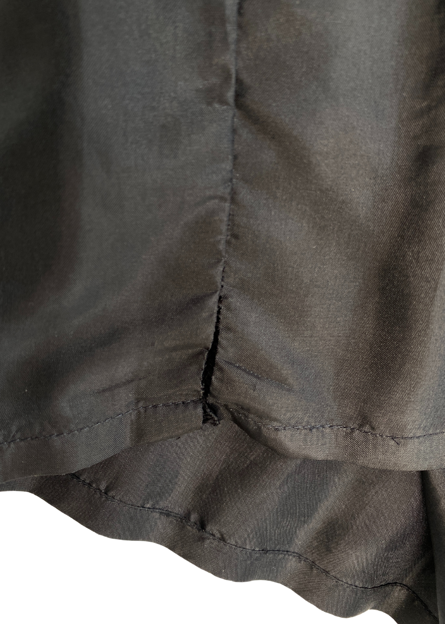 ISSEY MIYAKE (AS IS) Drop Waist Pleat Midi Skirt
