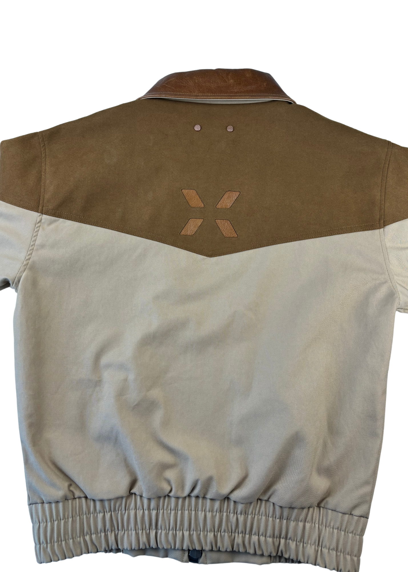 ANDERSSON BELL 'James' Suede Panelled Bomber