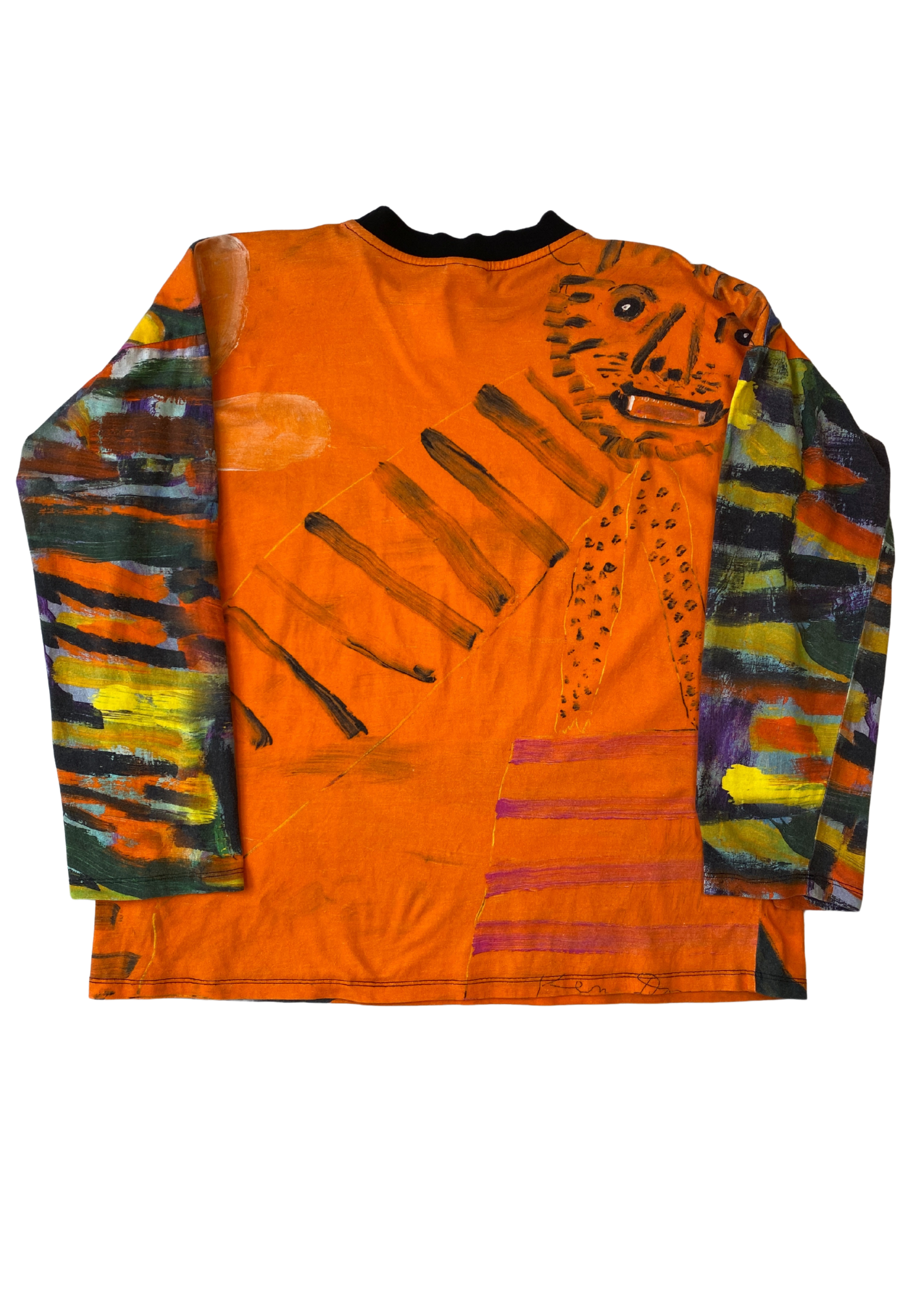 ROMANCE WAS BORN X KEN DONE Face Painting Print Long Sleeve