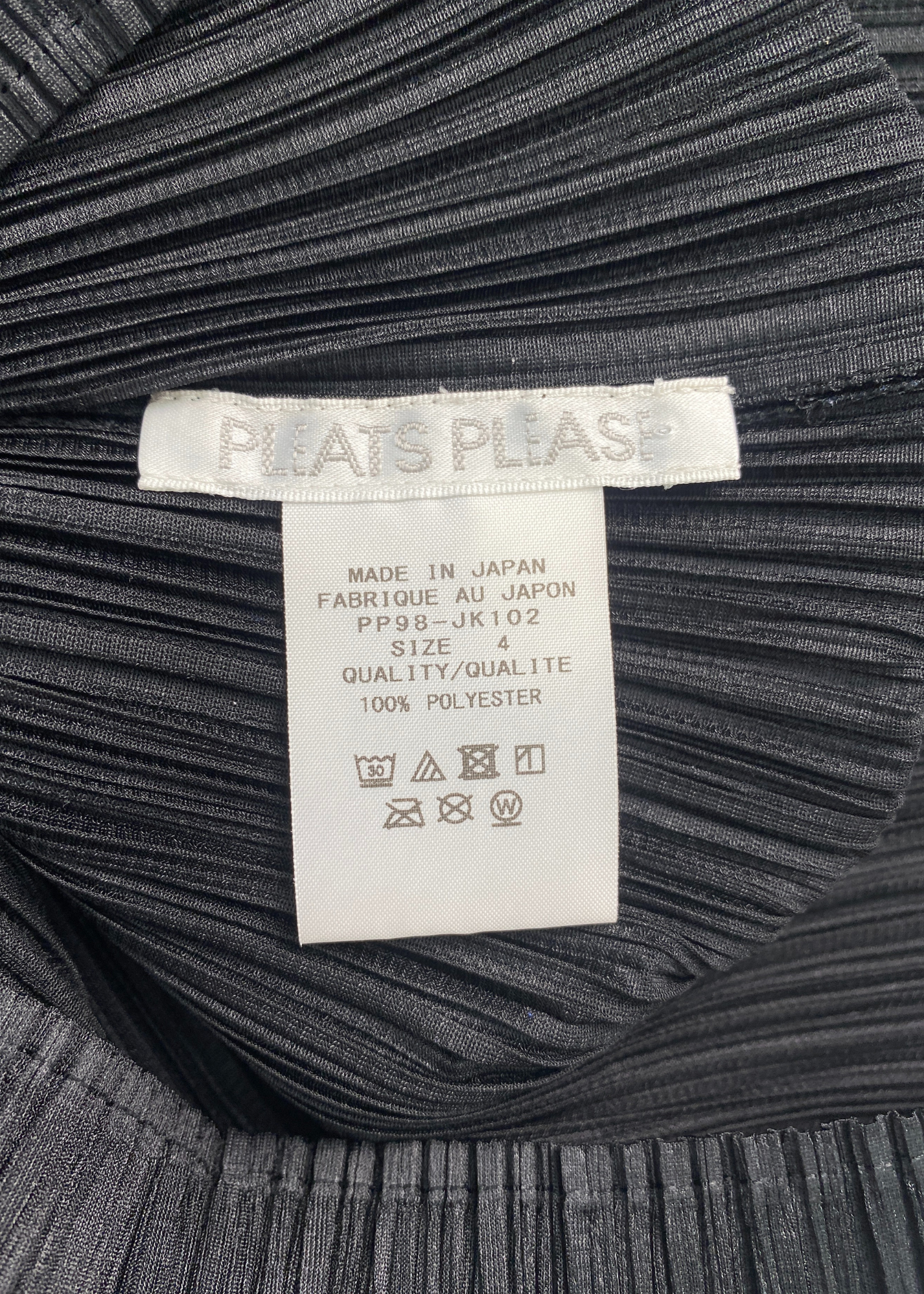 ISSEY MIYAKE PLEATS PLEASE Mock Neck Tank
