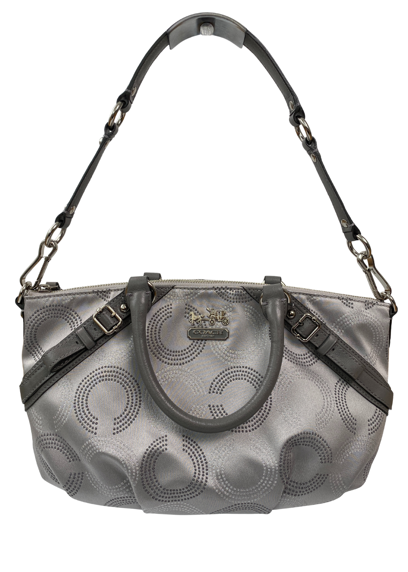 COACH (AS IS) 'Madison' Two Handle Canvas Handbag
