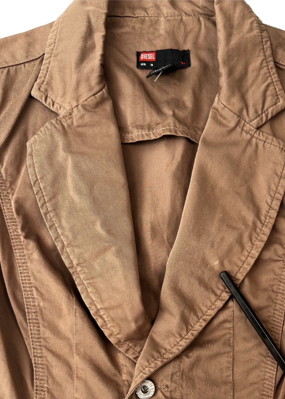 VINTAGE DIESEL (AS IS) Fitted Front Pockets Blazer