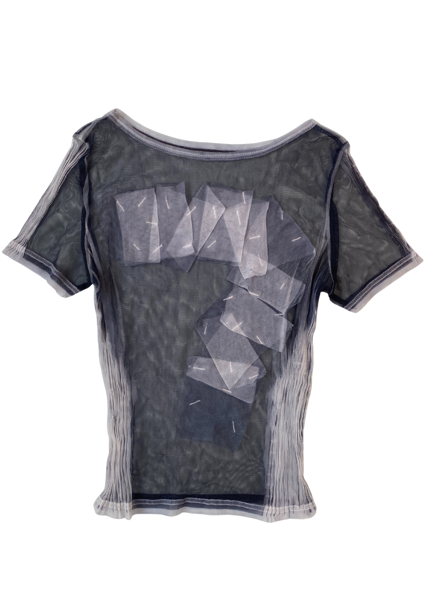 HIROKO BIS Mesh Applique Top