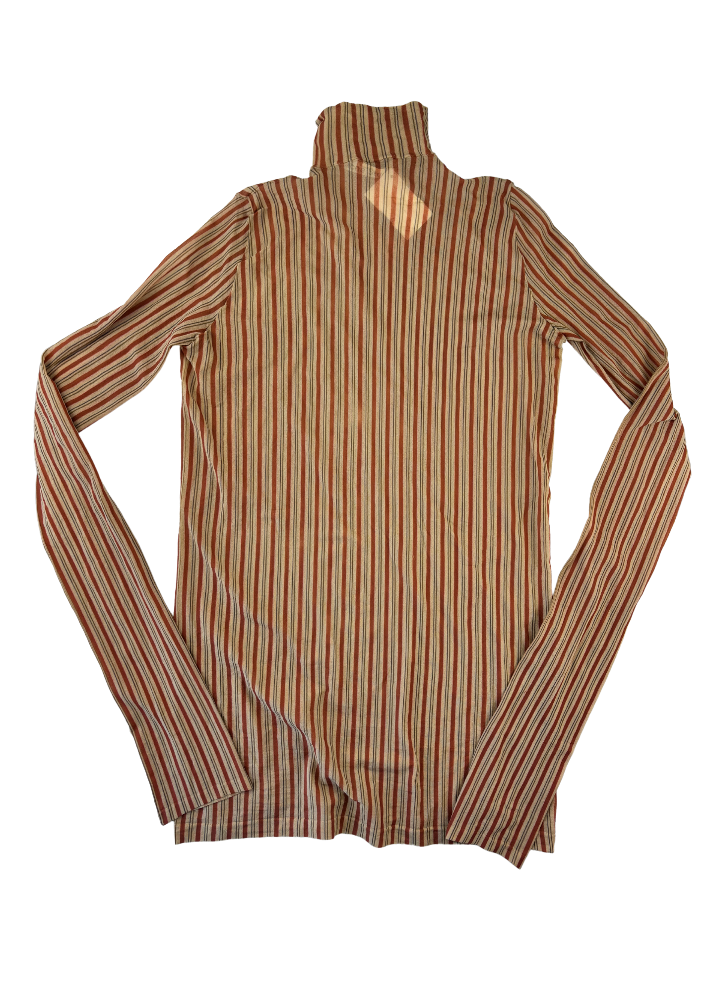 ACNE STUDIOS (AS IS) Stripe Second Skin Mesh Top