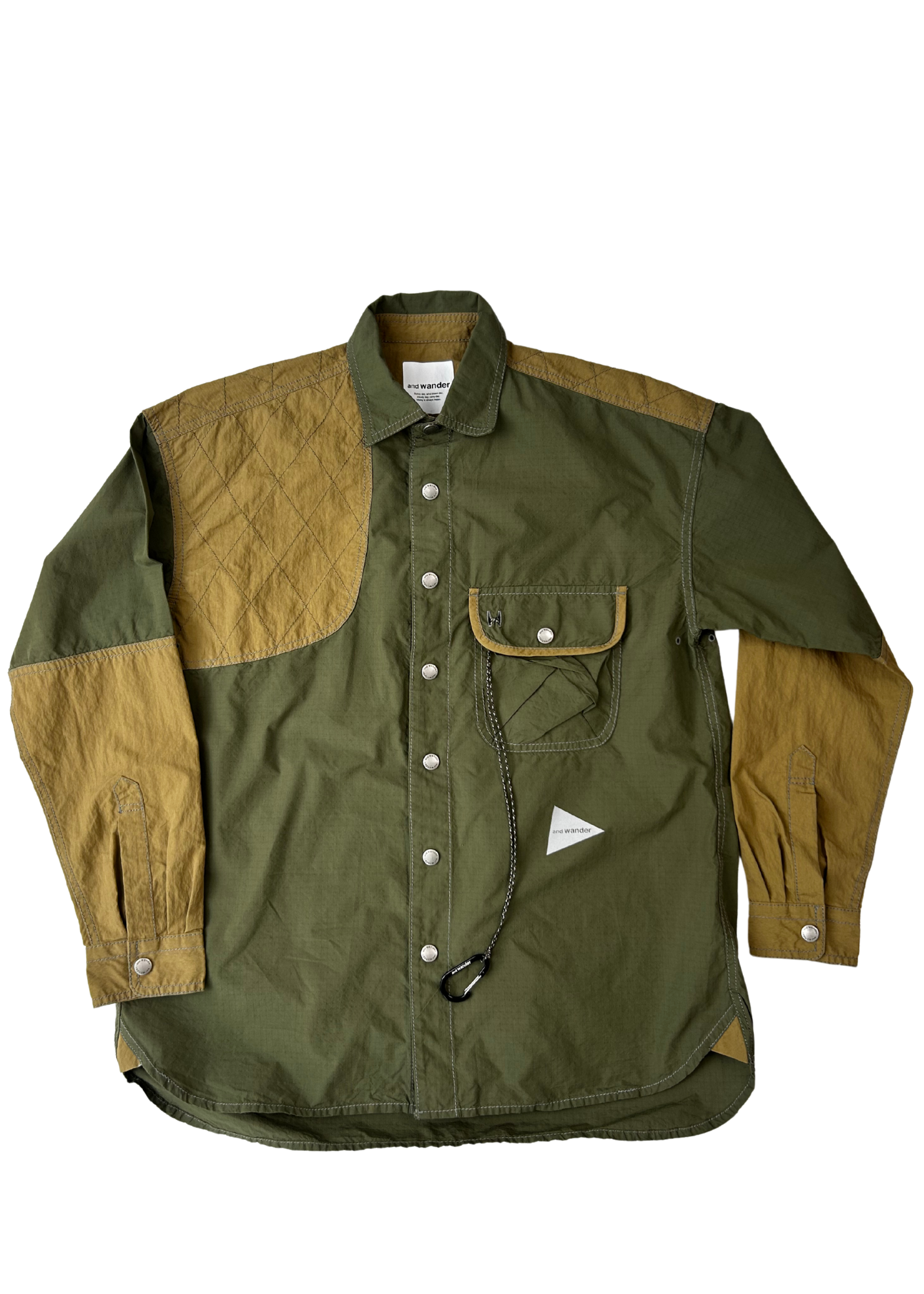 AND WANDER Cordura Tech Button Up