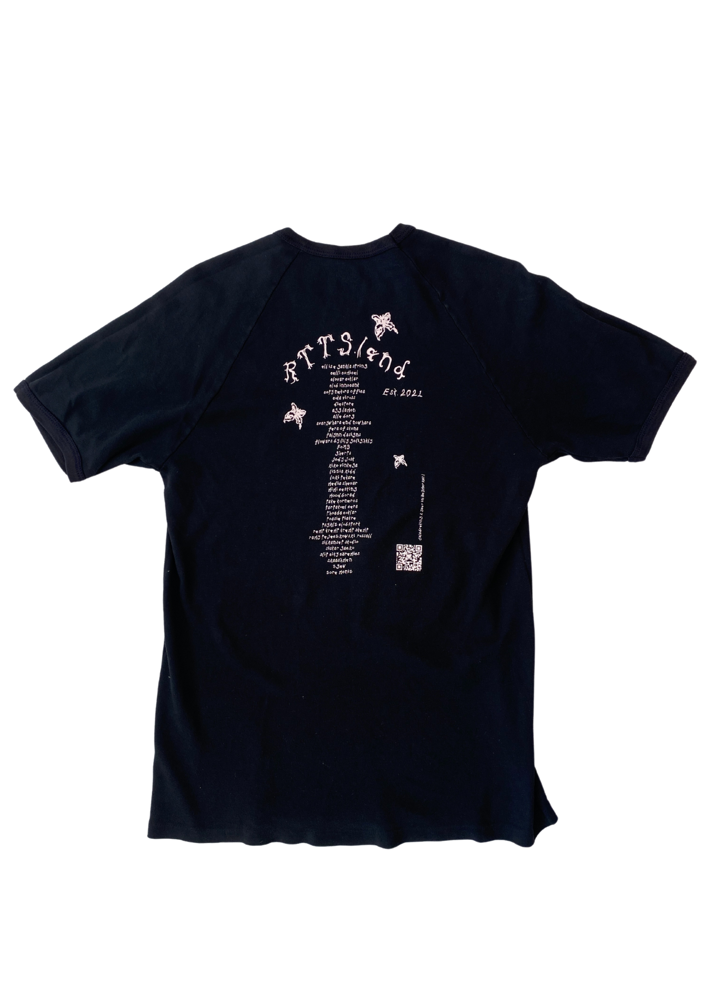 EGG LEMON X RTTS Teddy Bear Print Ringer T-Shirt