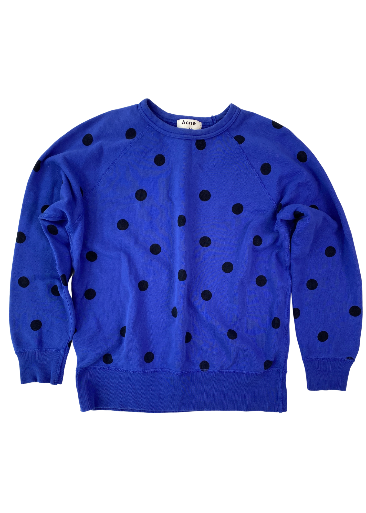 ACNE STUDIOS 'College Dot' Crewneck Sweatshirt