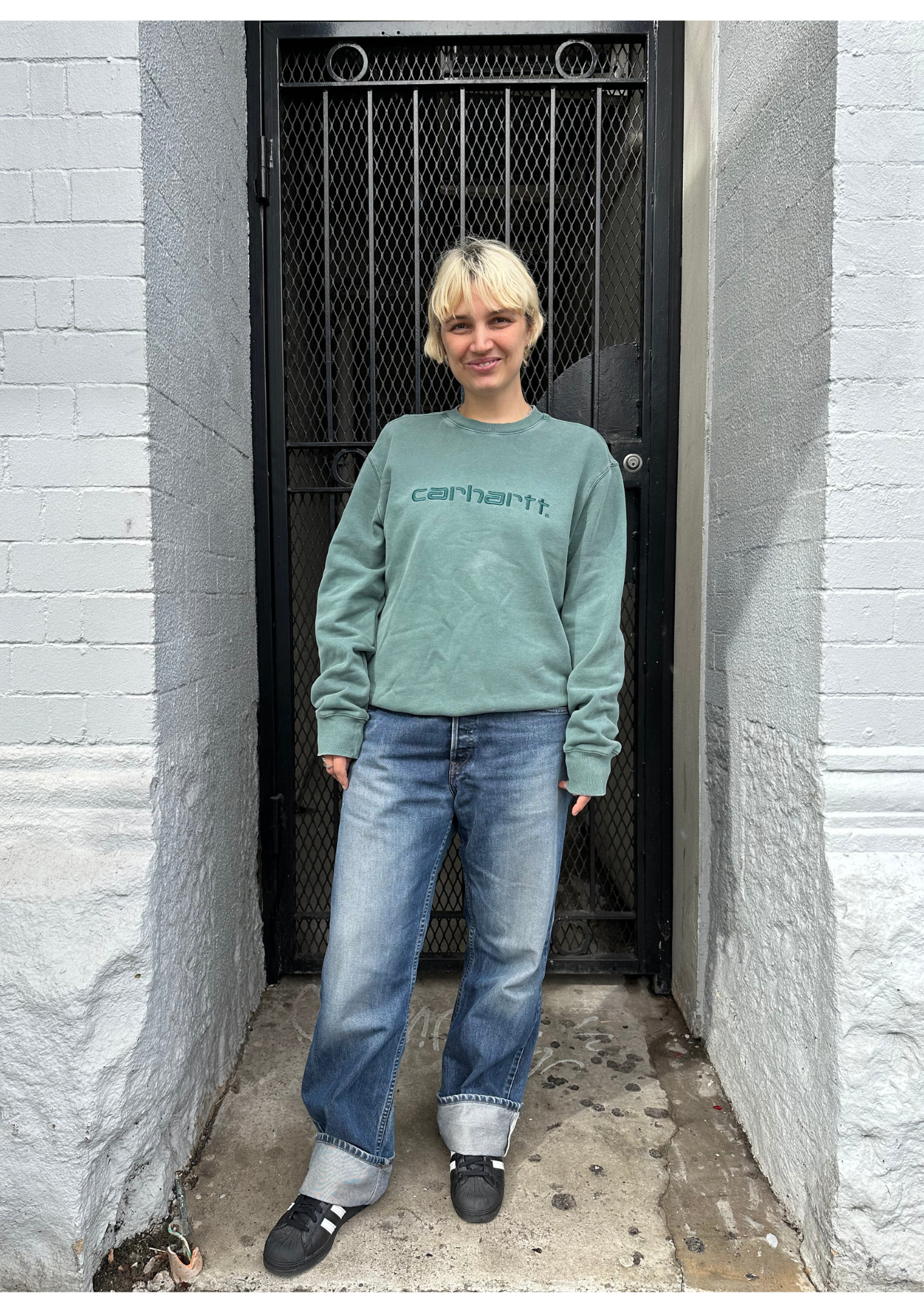 CARHARTT WIP Overdyed 'Duster' Crewneck