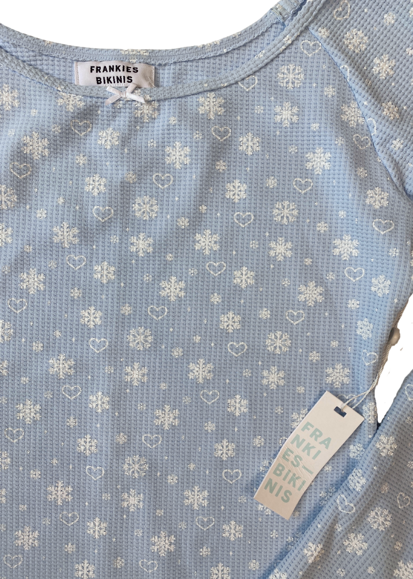 FRANKIES BIKINIS (BNWT) 'Lumi' Waffle Mini Dress