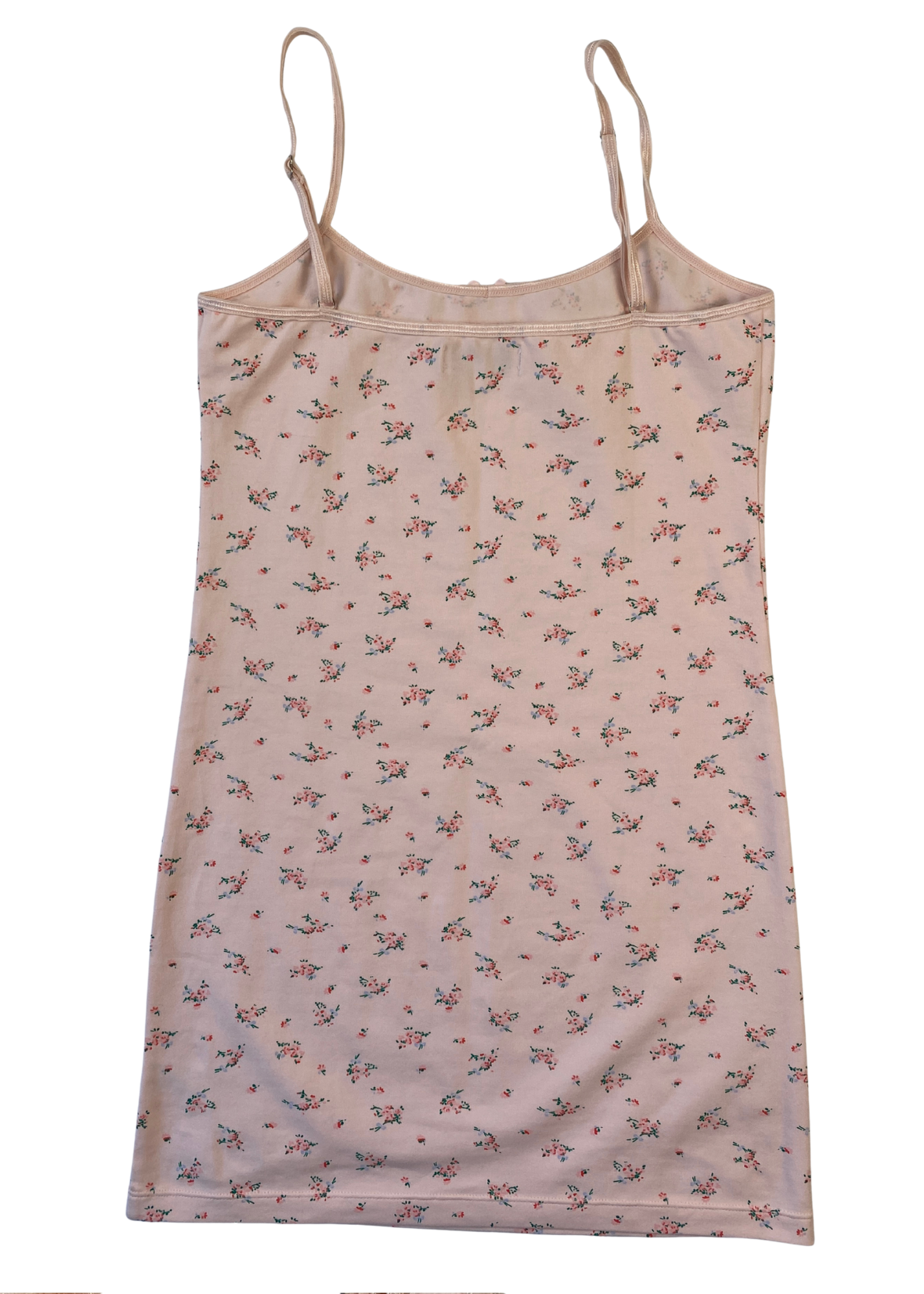 FRANKIES BIKINIS Floral Bouquet Print Singlet Mini Dress