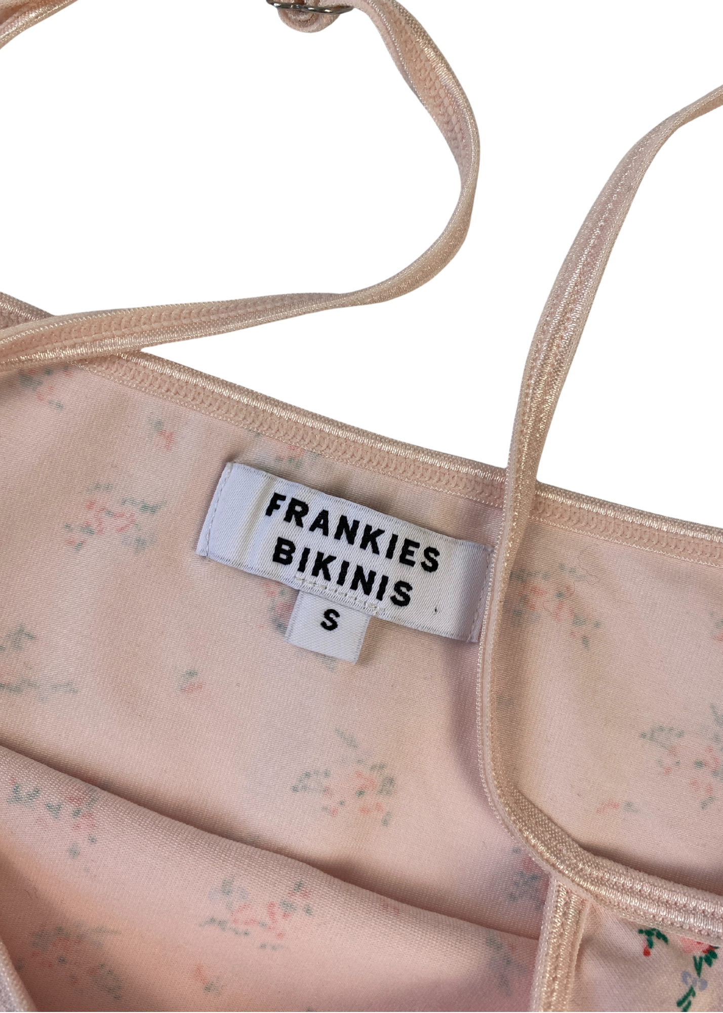 FRANKIES BIKINIS Floral Bouquet Print Singlet Mini Dress