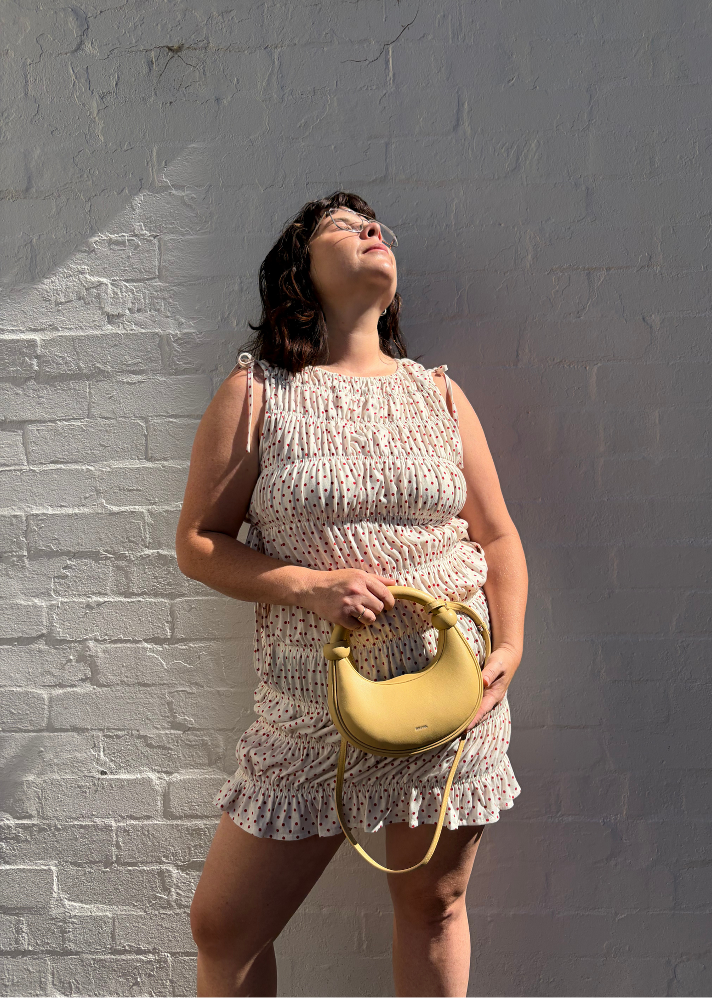 WITH JEAN 'Remie' Polkadot Mini Dress