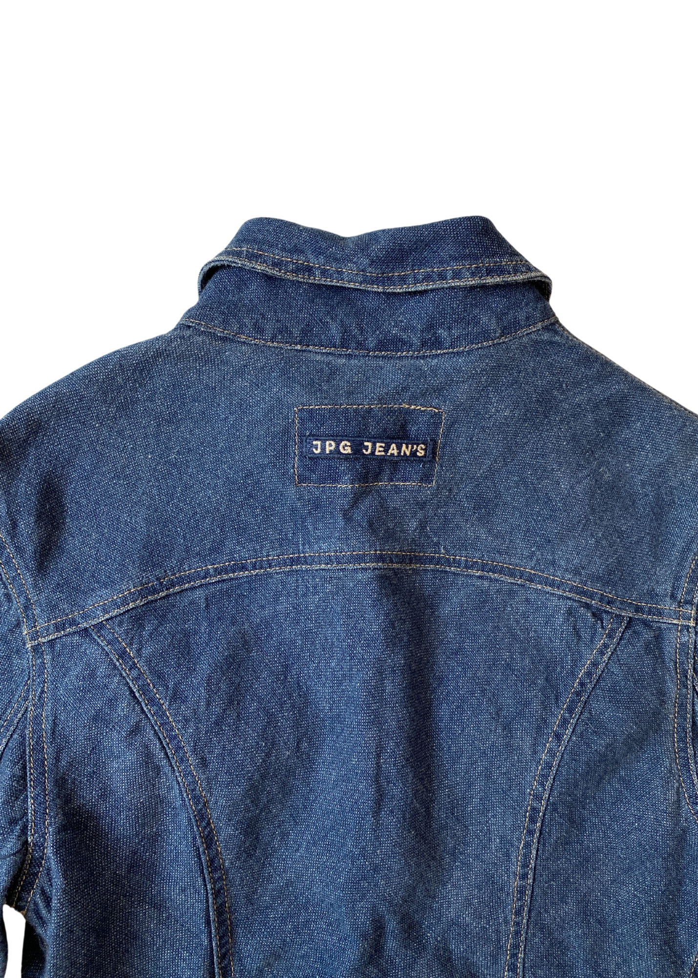 JEAN PAUL GAULTIER JEAN'S Denim Fitted Bodice Jacket