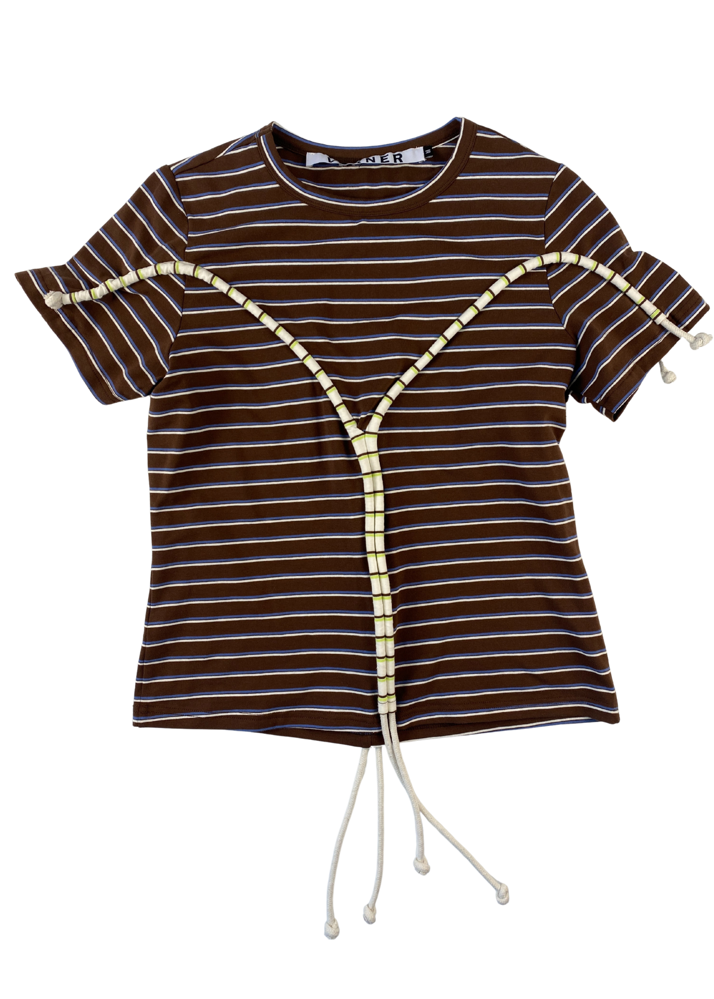 VERNER Stripe 'Rope T-Shirt'