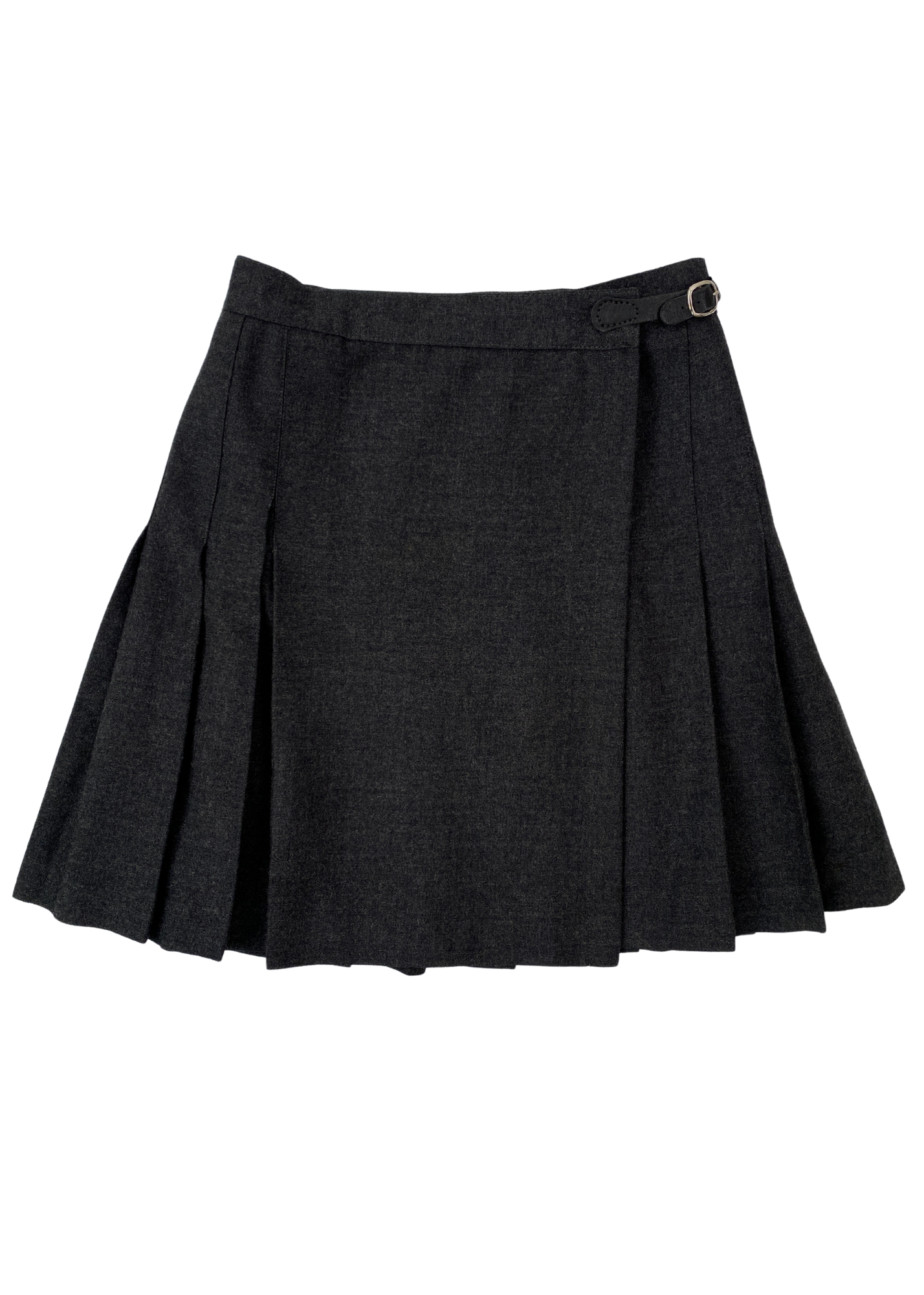 VINTAGE PEPPERINO Wool Pleat Kilt Mini Skirt