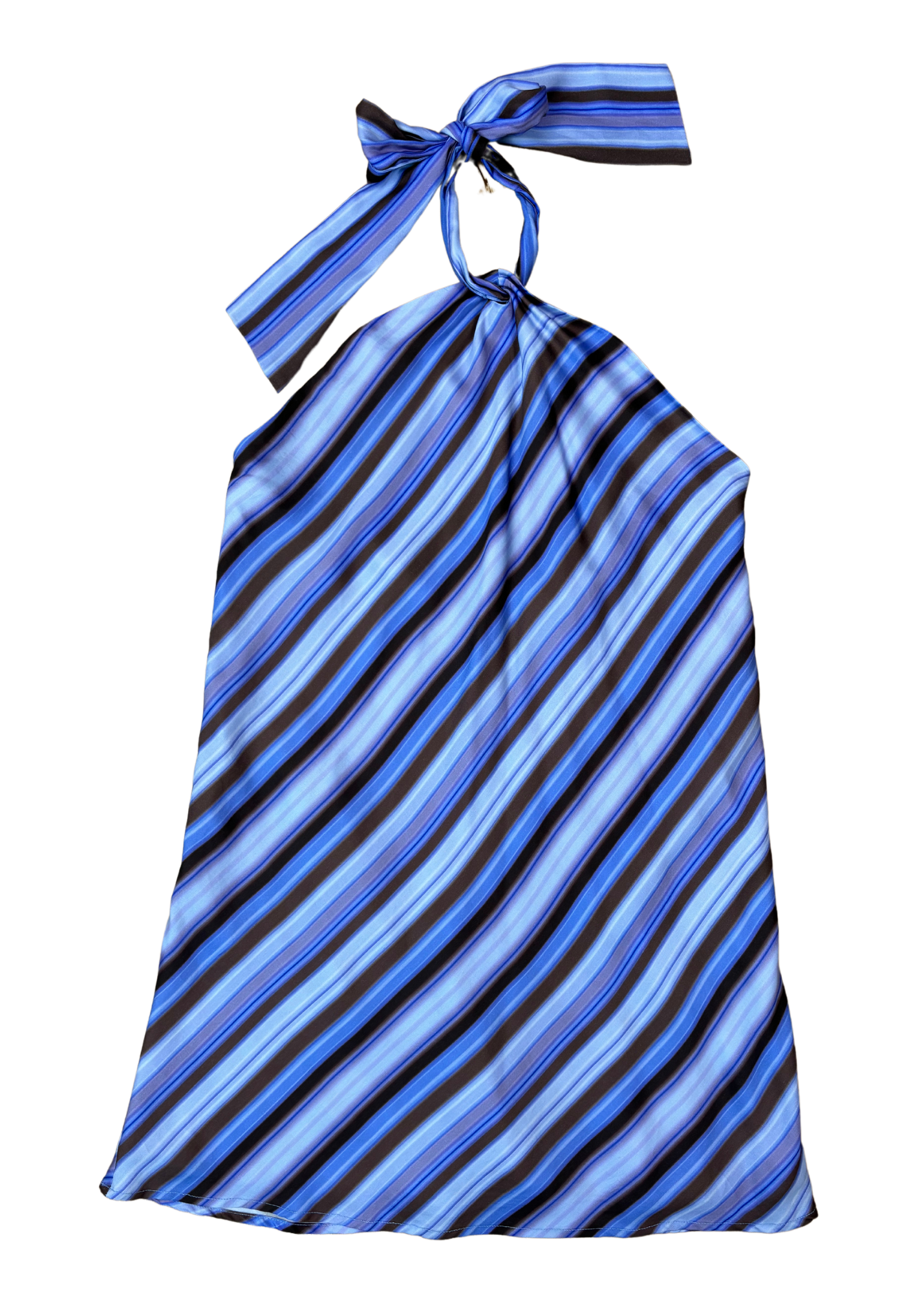 ONE MILE 'Mandy'Halter Mini Dress